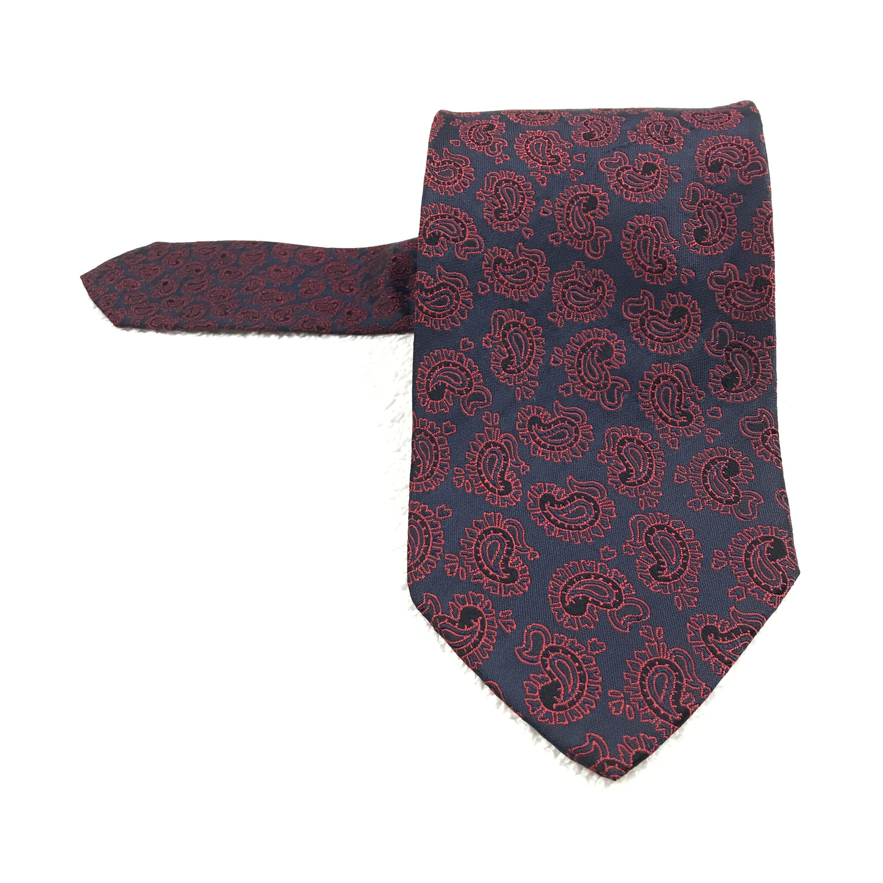 Designer × Jean-Louis Scherrer × Vintage Vintage Jean Louis Scherrer Silk Necktie Size ONE SIZE - 1 Thumbnail