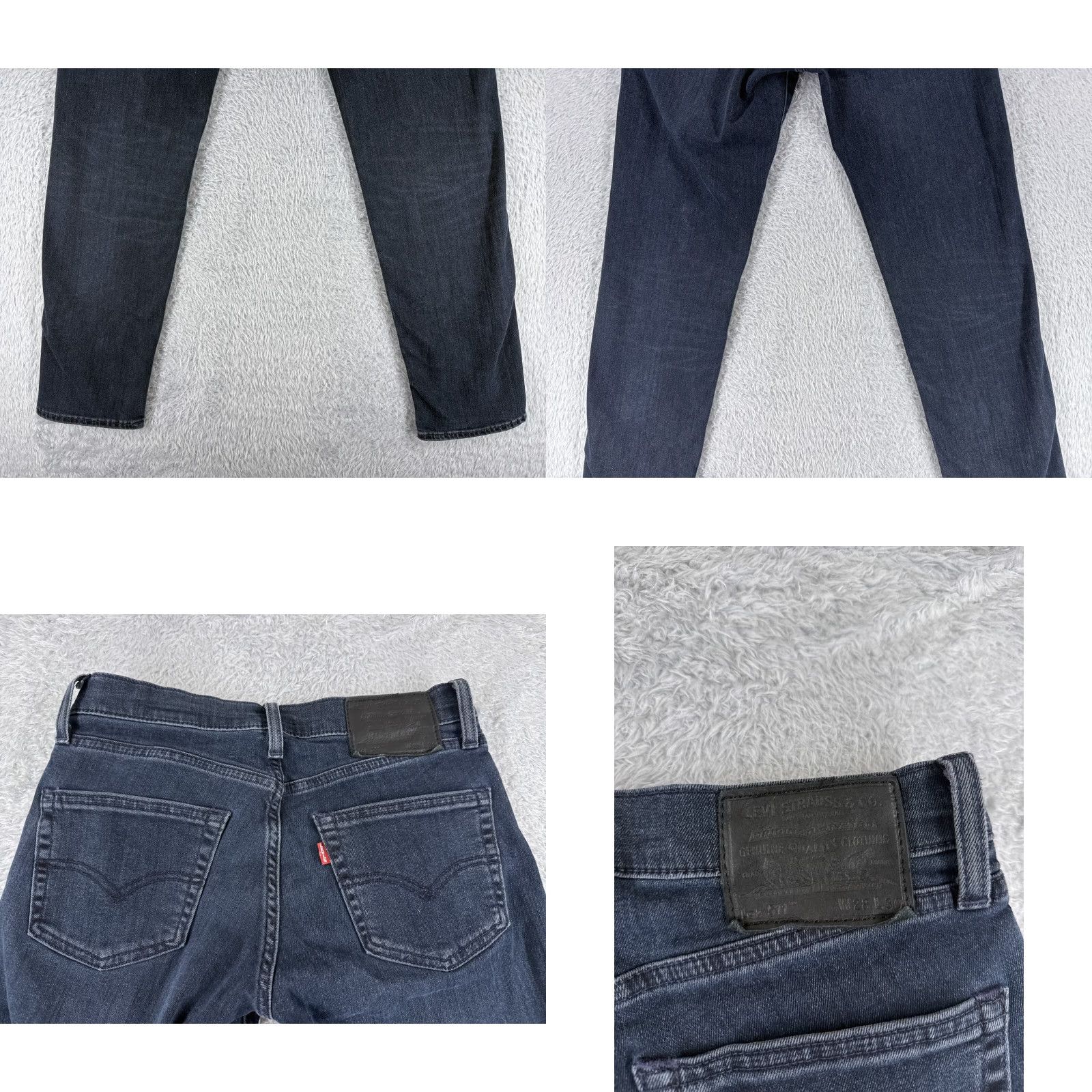 Levi's Levi's Levi's 511 Jeans Denim Blue 28x28 Regular Cotton Blend Pants Men Vintage No 28 Size US 28 / EU 44 - 10 Thumbnail
