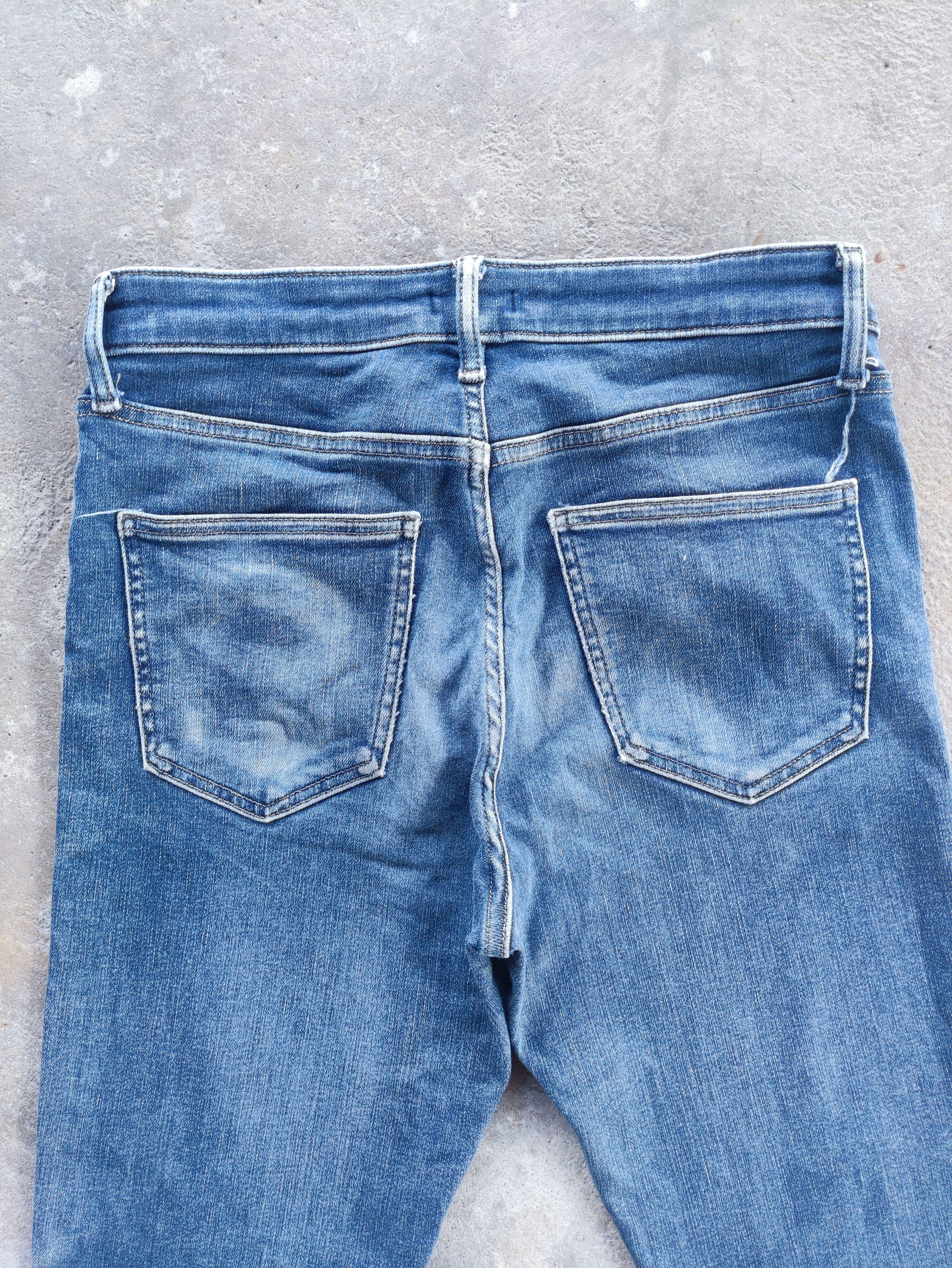 Japanese Brand × Jean Vintage Japanese Jeans Faded Distressed Denim Pants Skinny Size US 30 / EU 46 - 9 Thumbnail