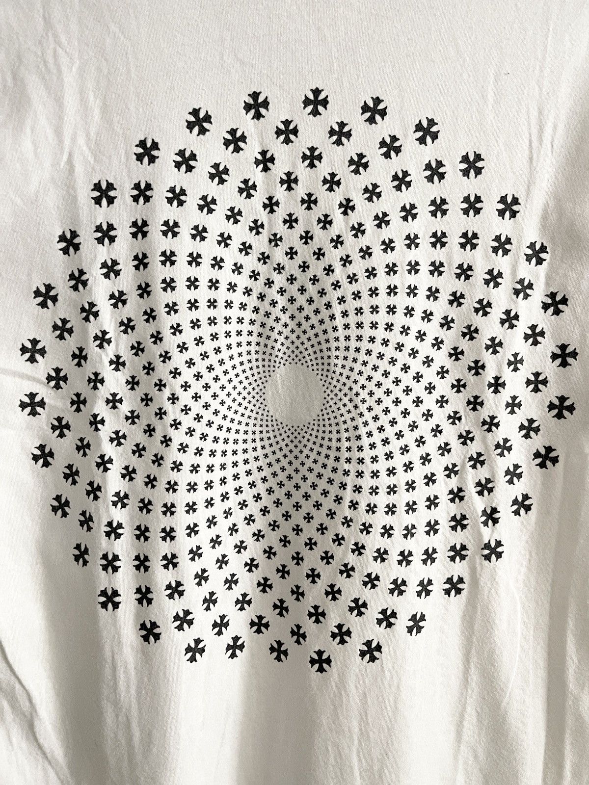 Chrome Hearts STEAL! 2010s Chrome Hearts 3D Drone Crosses Tee Size US M / EU 48-50 / 2 - 3 Thumbnail