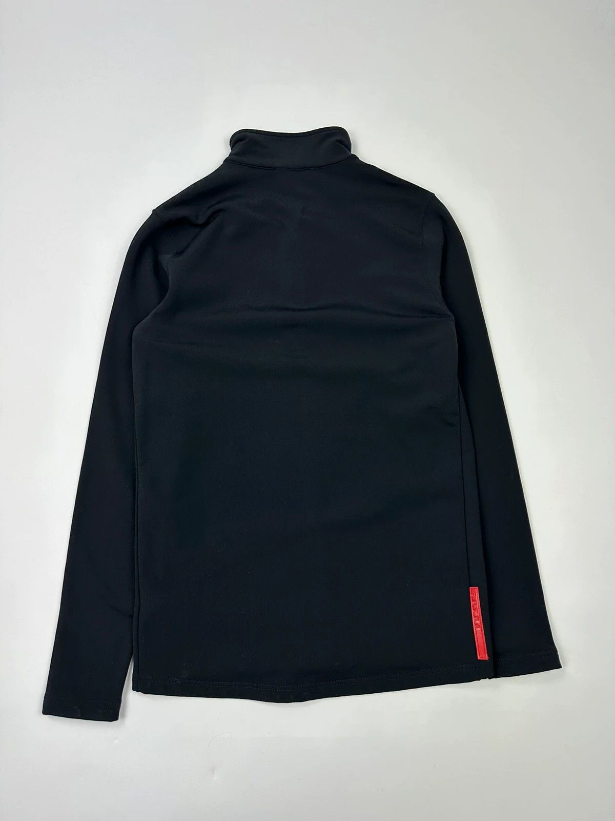 Prada Prada Sport FW1999 Nylon Fleece Black Zip Up Size S / US 4 / IT 40 - 4 Thumbnail