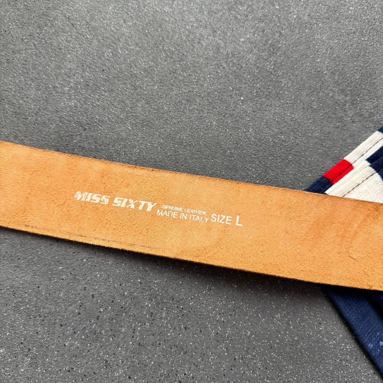 Miss Sixty × Vintage Miss Sixty Vintage Y2K Leather Belt Size ONE SIZE - 7 Thumbnail