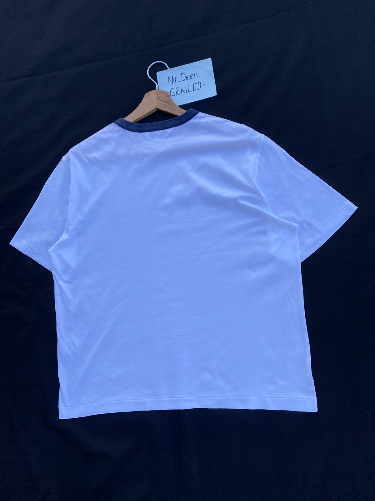Christian Dior Monsieur Rare Vintage Christian Dior Rose White Tshirt Size US M / EU 48-50 / 2 - 16 Thumbnail