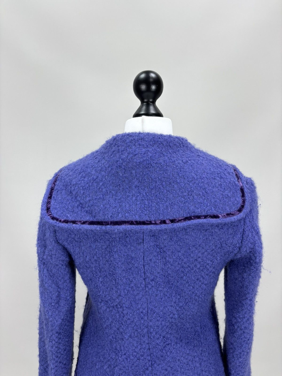 John Galliano Womens blazer John Galliano Size M Color Purple Size M / US 6-8 / IT 42-44 - 8 Thumbnail