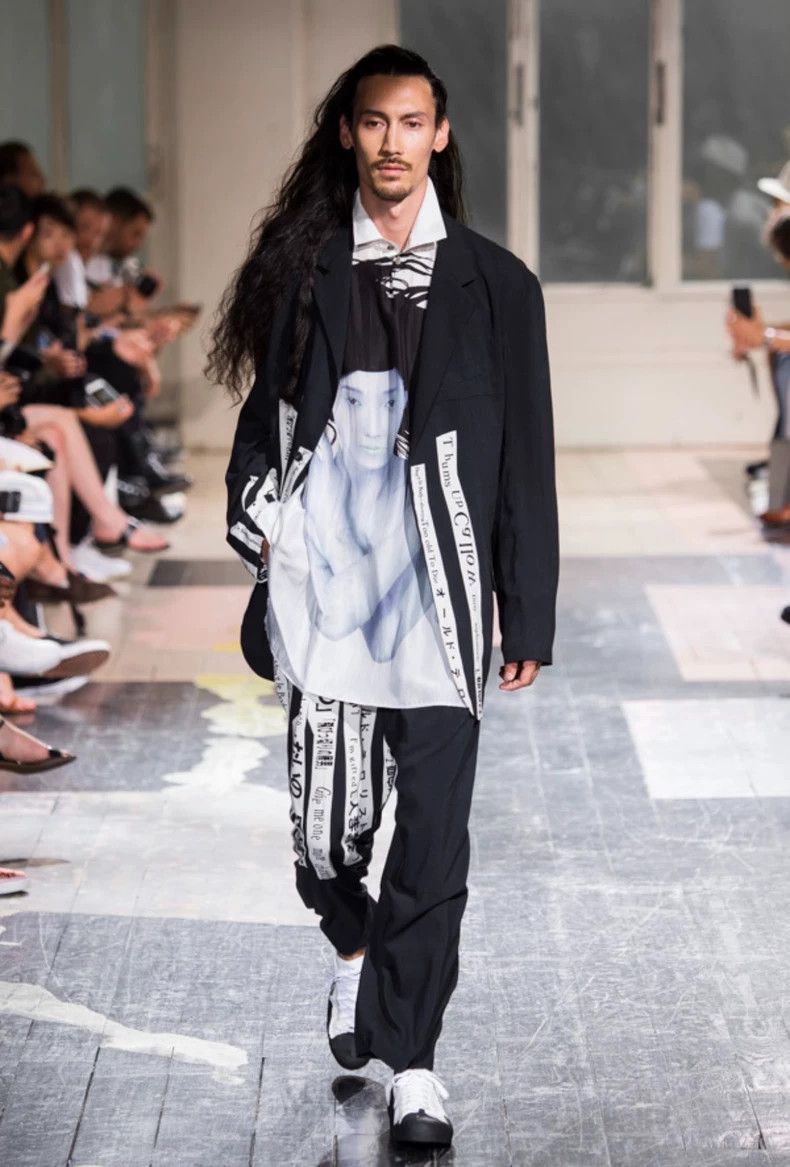 Yohji Yamamoto yohji yamamoto 2018ss Rayon character pants-2505 Size US 32 / EU 48 - 8 Thumbnail