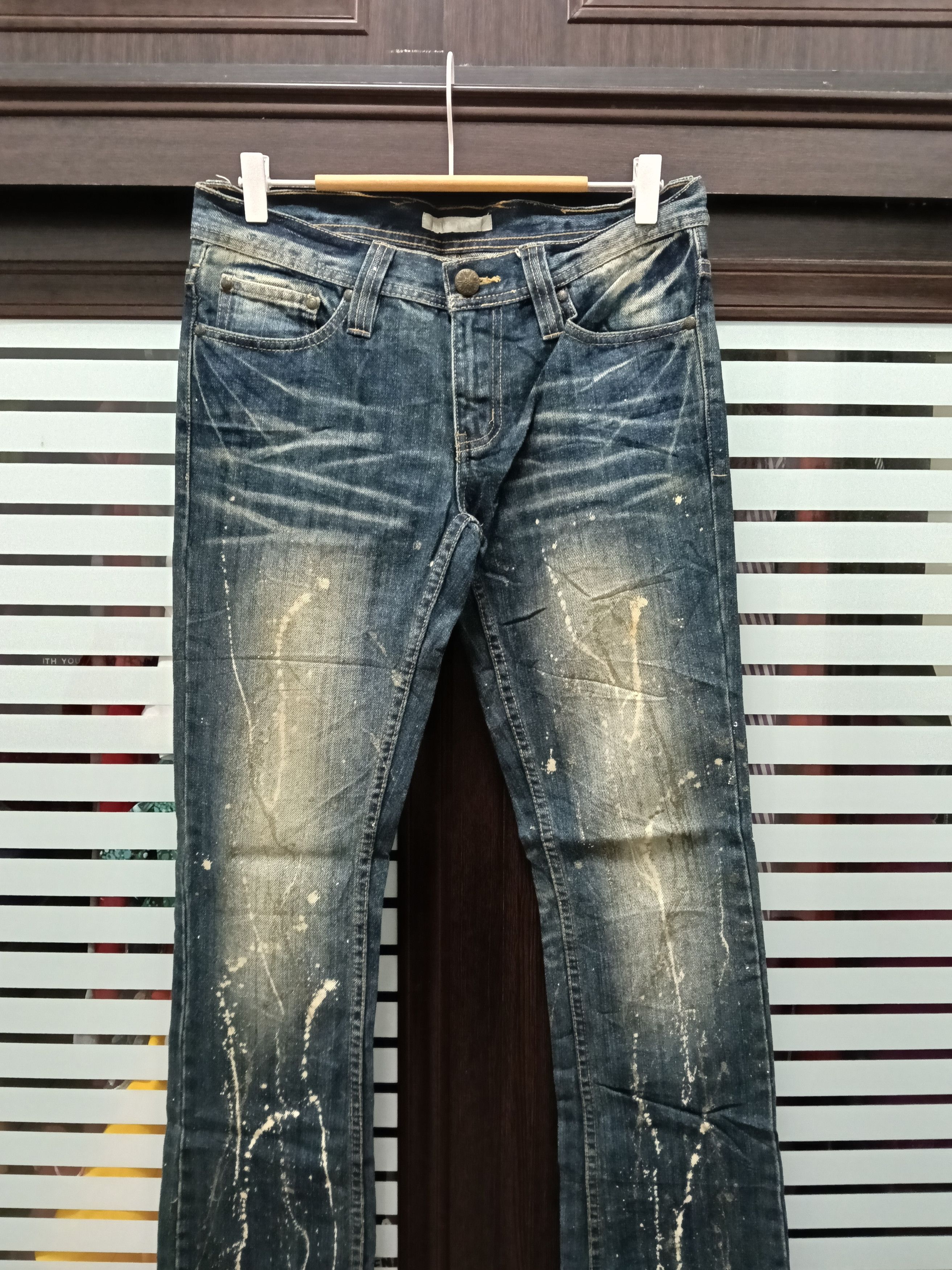 Japanese Brand 💥Flared Bootcut Wild Party Japanese Denim💥 Size US 31 - 2 Thumbnail