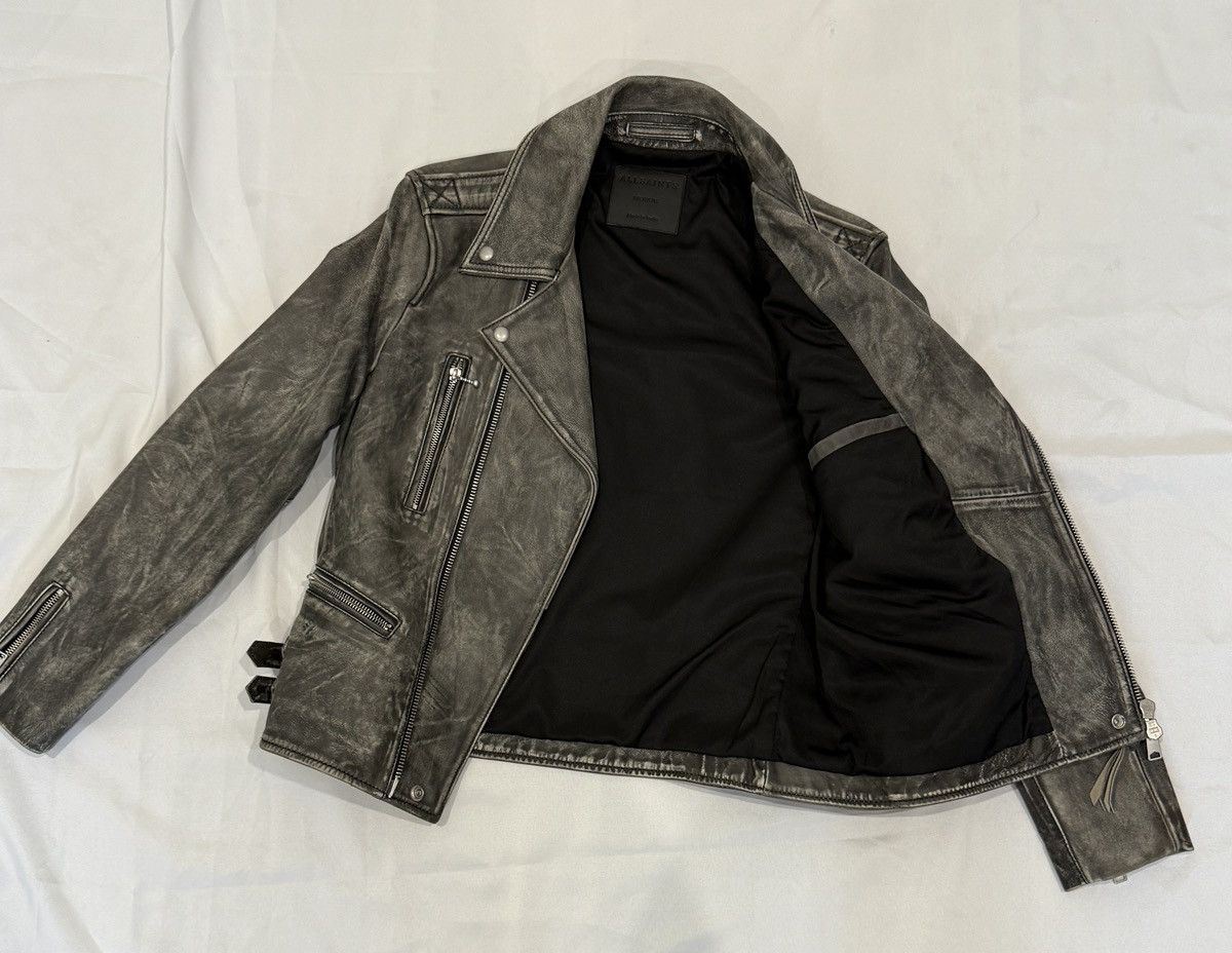 Allsaints Allsaints Ark Leather Jacket M Size US M / EU 48-50 / 2 - 3 Thumbnail
