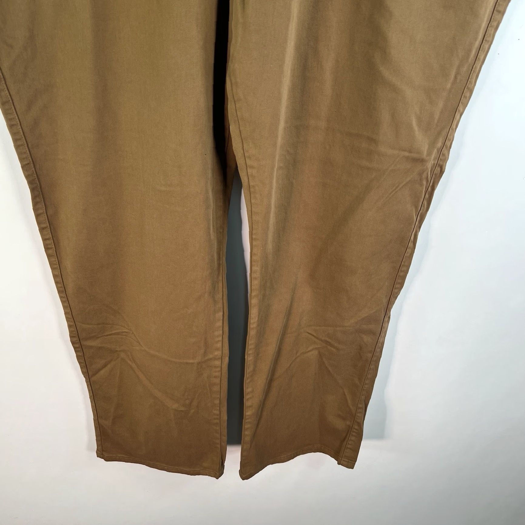 Peter Millar VINTAGE Peter Millar Jeans Mens Straight Fit 48 Regular Waist 33 Tan Cotton Stretch Denim Size US 32 / EU 48 - 5 Thumbnail