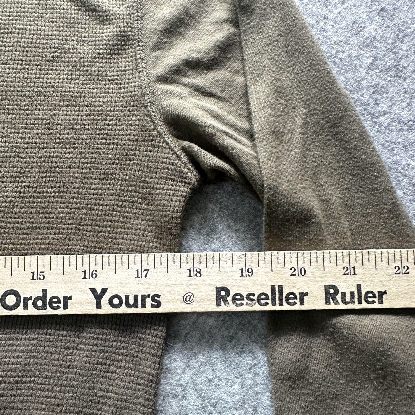 Polo Ralph Lauren Polo Ralph Lauren Shirt Mens Medium Green Thermal Crewneck Long Sleeve Size US M / EU 48-50 / 2 - 5 Thumbnail