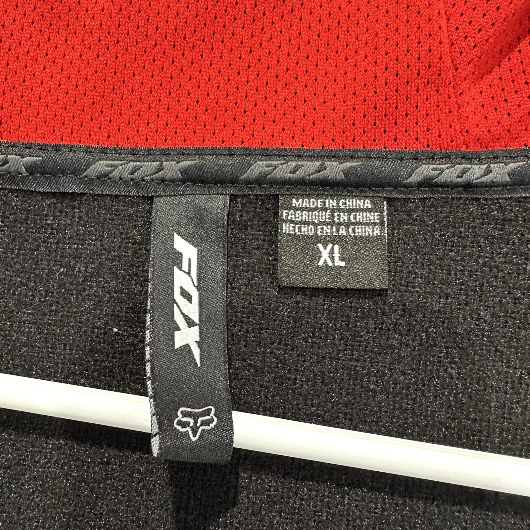 Fox Racing Fox Racing Hoodie XL Black Red Full Zip Mastercraft Hooded Outdoor EUC Mens Size US XL / EU 56 / 4 - 5 Thumbnail