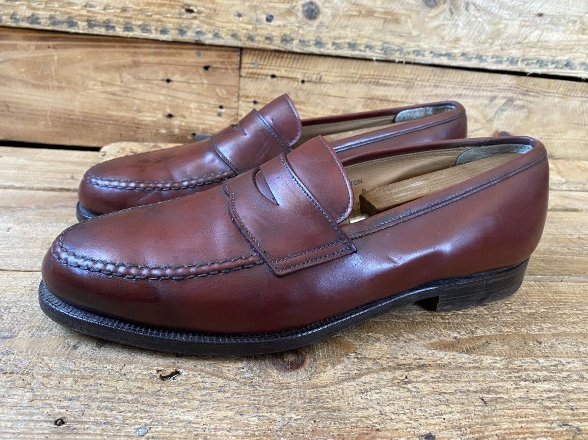 Crockett & Jones Crockett and jones Boston penny leather loafers sz Uk8G Size US 9 / EU 42 - 5 Thumbnail