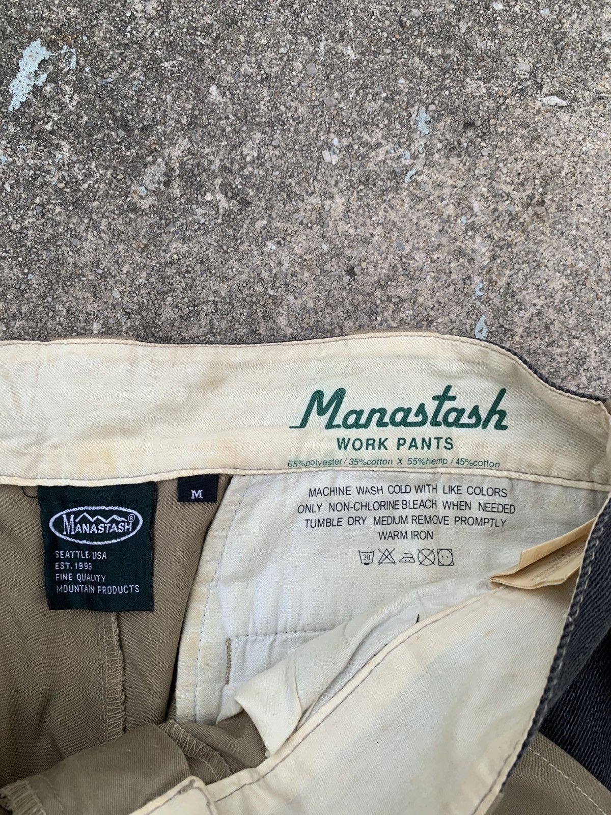 Manastash manatash hemp work pants Size US 32 / EU 48 - 11 Thumbnail