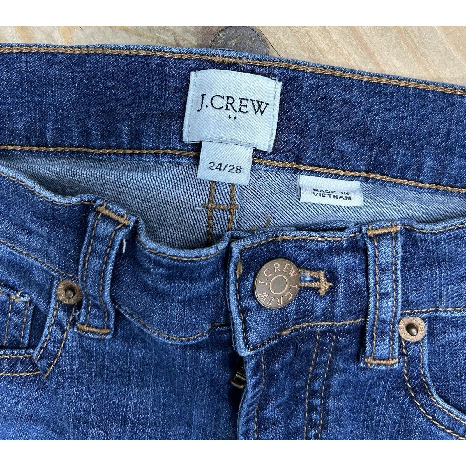 J.Crew J Crew | 24/28 Jeans Denim G7337 Women’s. Size 24" / US 00 / IT 34 - 2 Thumbnail