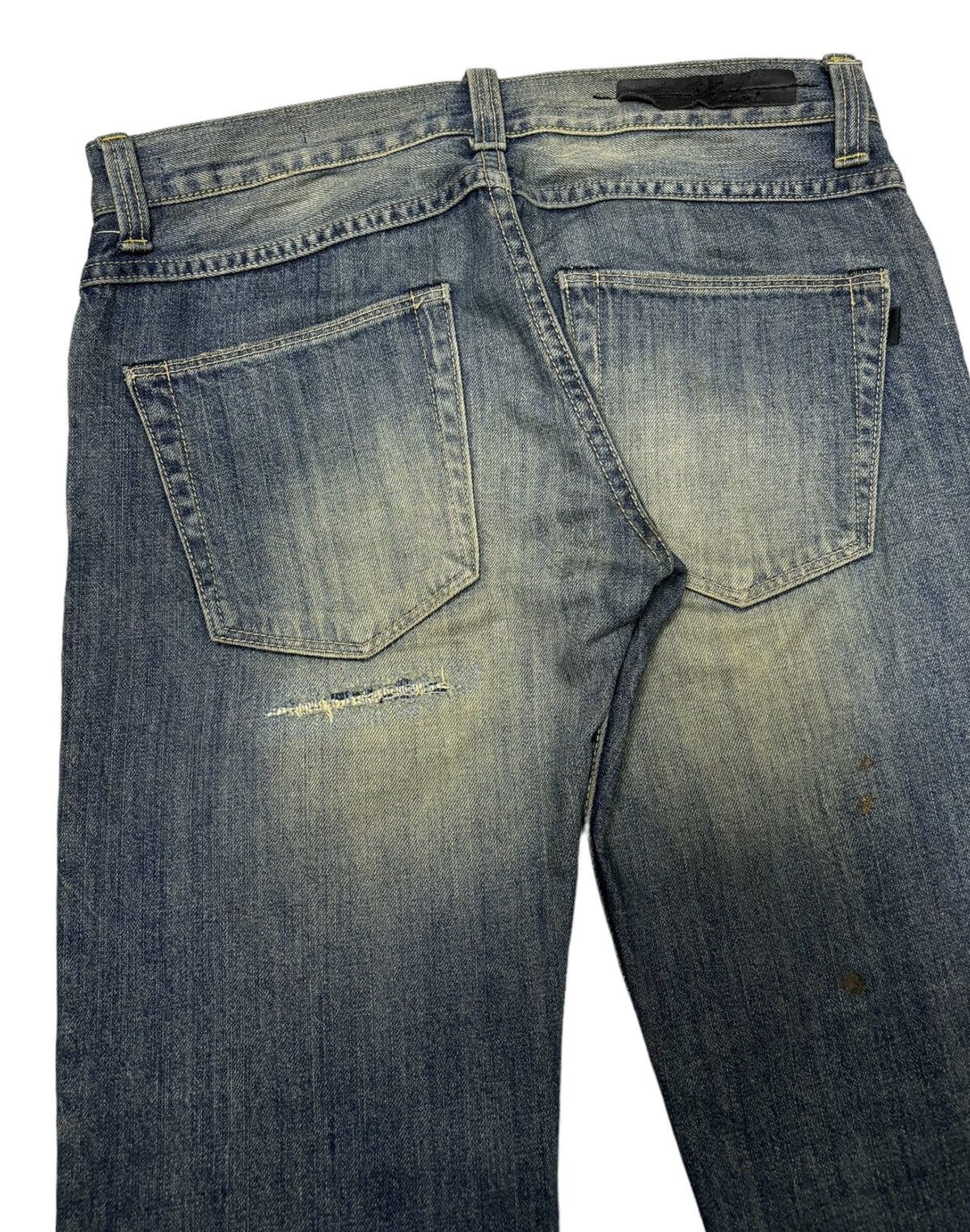 If Six Was Nine 🇯🇵PROGRESSIVE DENIM SLIM FIT DISTRESSED DENIM BY AZUL Size US 31 - 7 Thumbnail