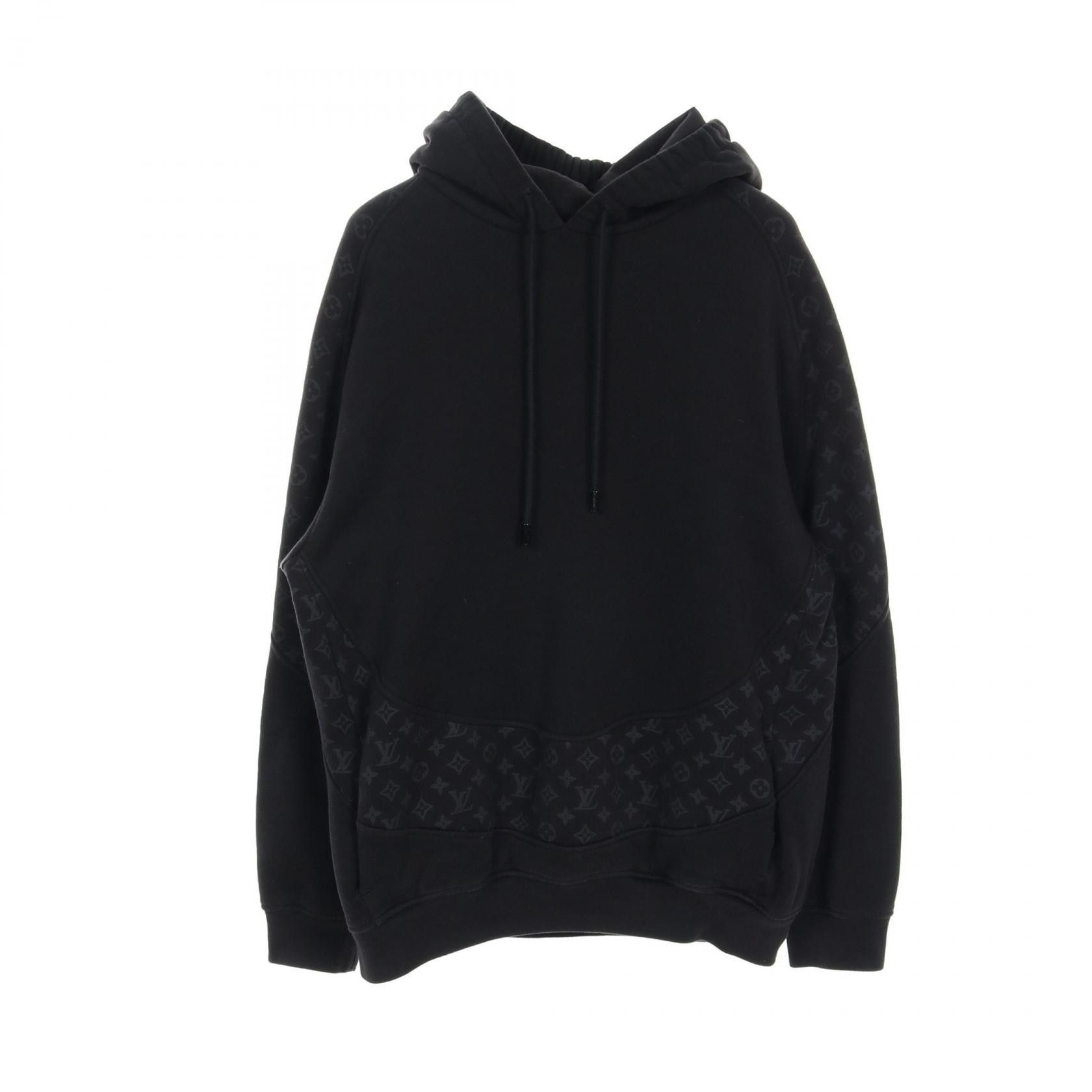 Louis Vuitton Louis Vuitton Louis Vuitton Monogram Cotton Hoodie Cotton Sweatshirts & Hoodies RM211Q RLE HKY43W CA Size ONE SIZE - 1 Thumbnail