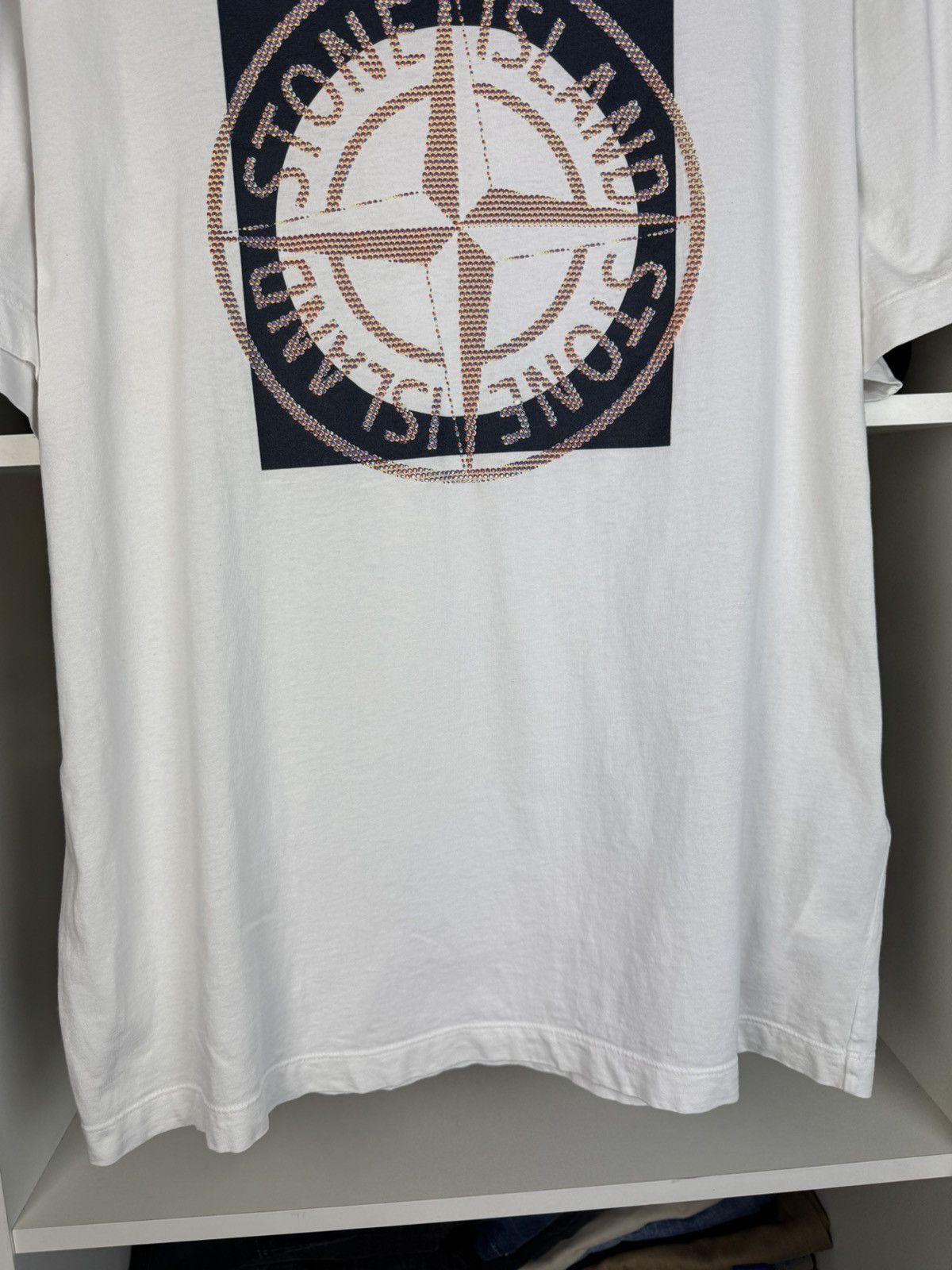 Stone Island Stone Island Big Logo T-shirt Size US XXL / EU 58 / 5 - 13 Thumbnail