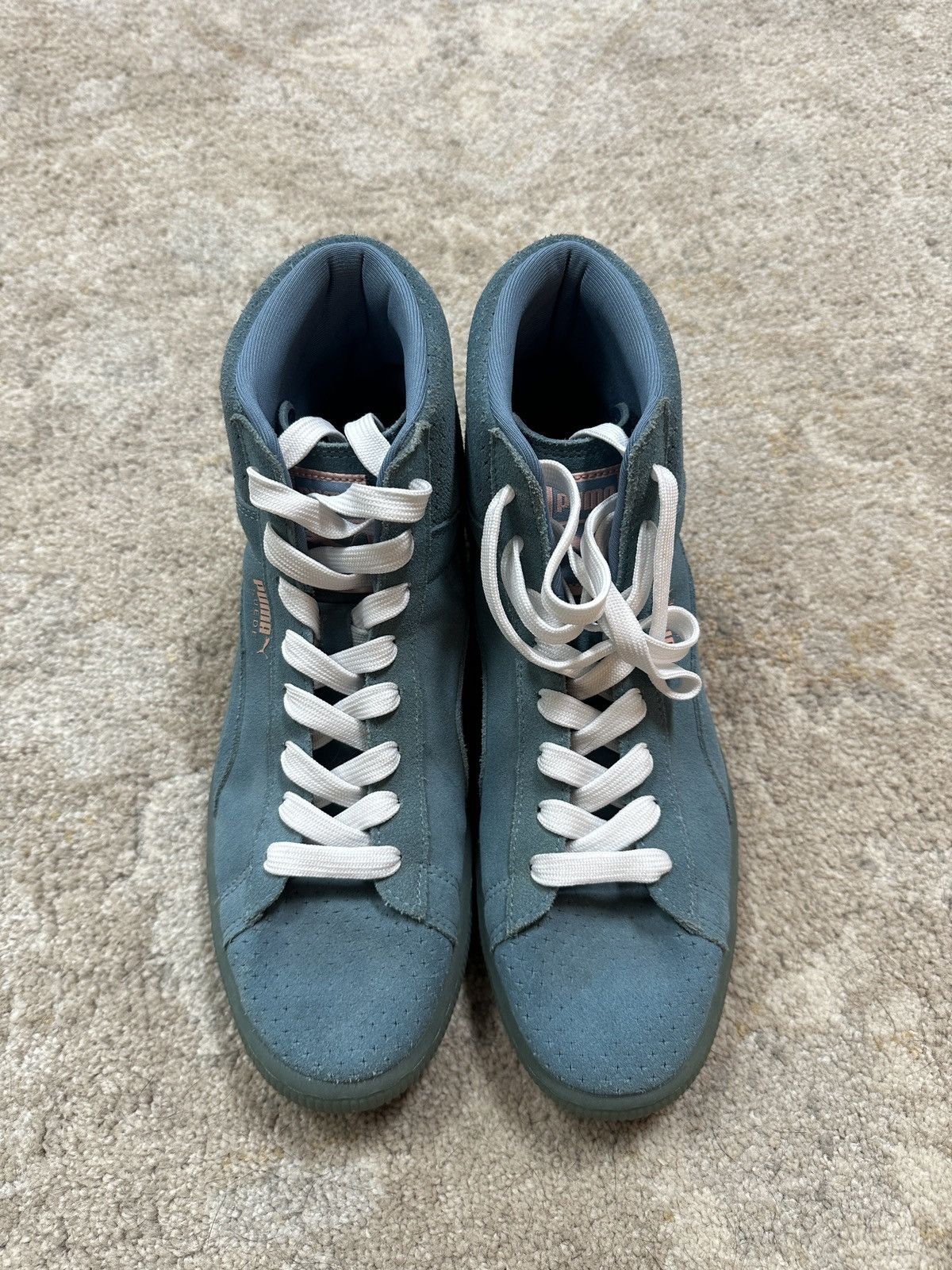 Pink Dolphin Suede Gradient Hi-Tops Size US 8 / EU 41 - 3 Thumbnail