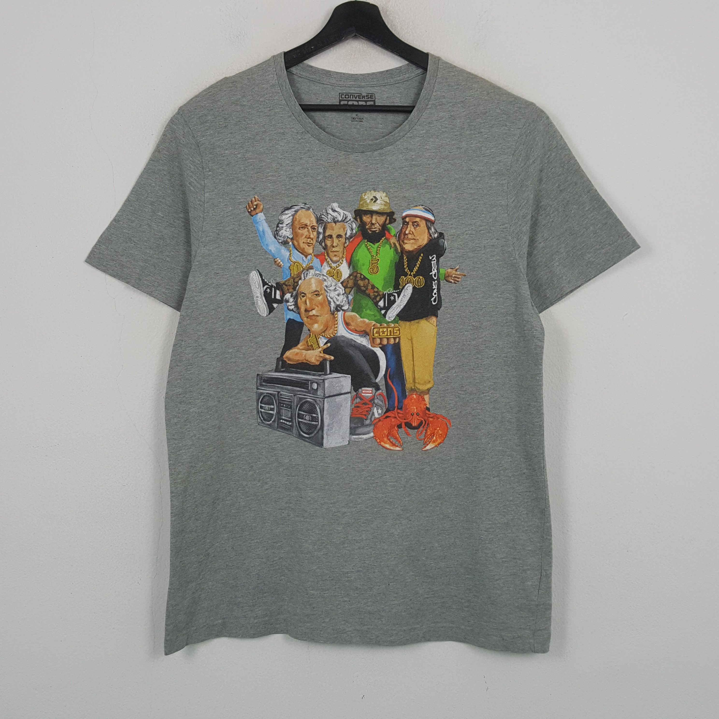 Converse Converse Cons Streetwear Style Tshirt RR21 Size US L / EU 52-54 / 3 - 1 Thumbnail