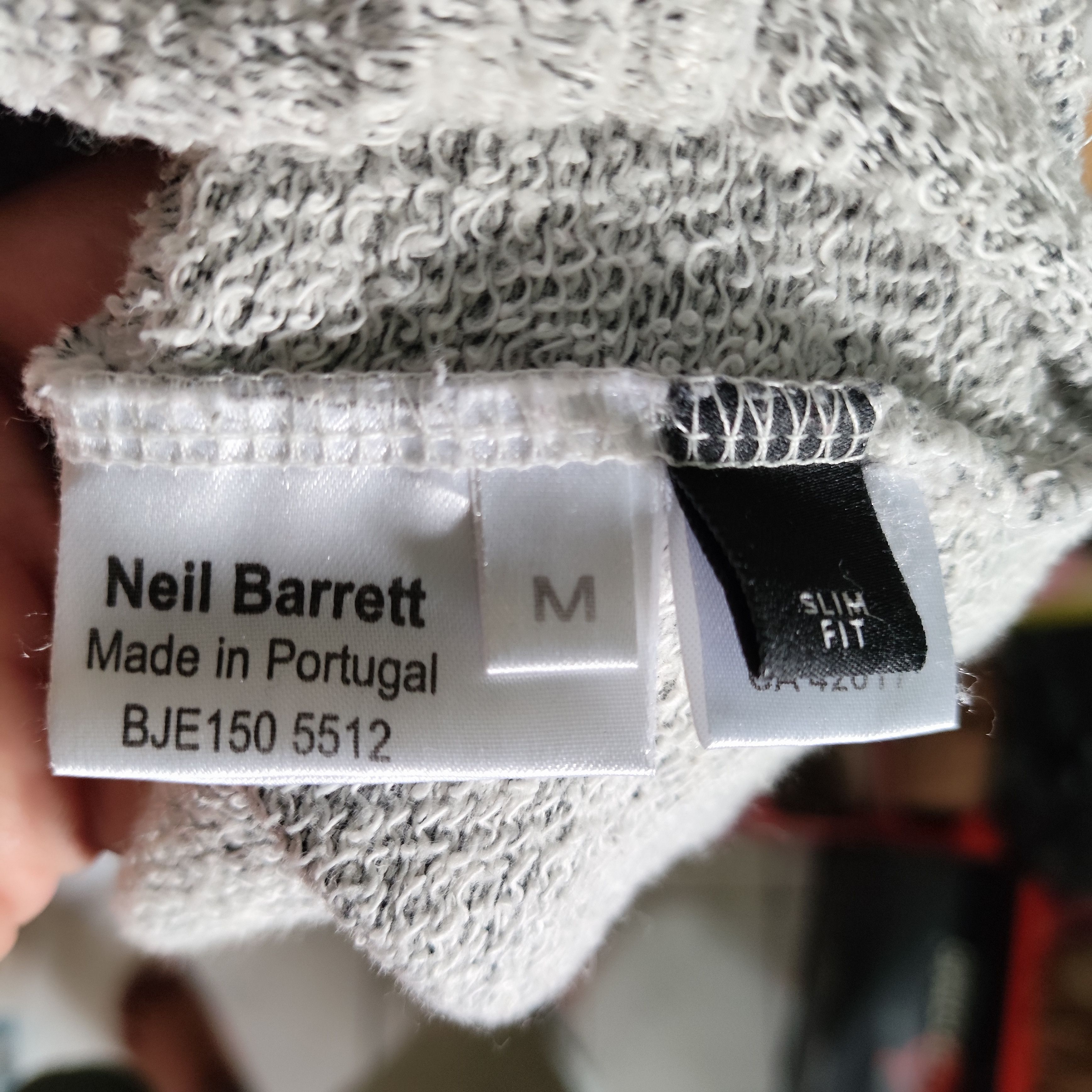 Neil Barrett Neil Barrett gray hoodie Size US M / EU 48-50 / 2 - 6 Thumbnail