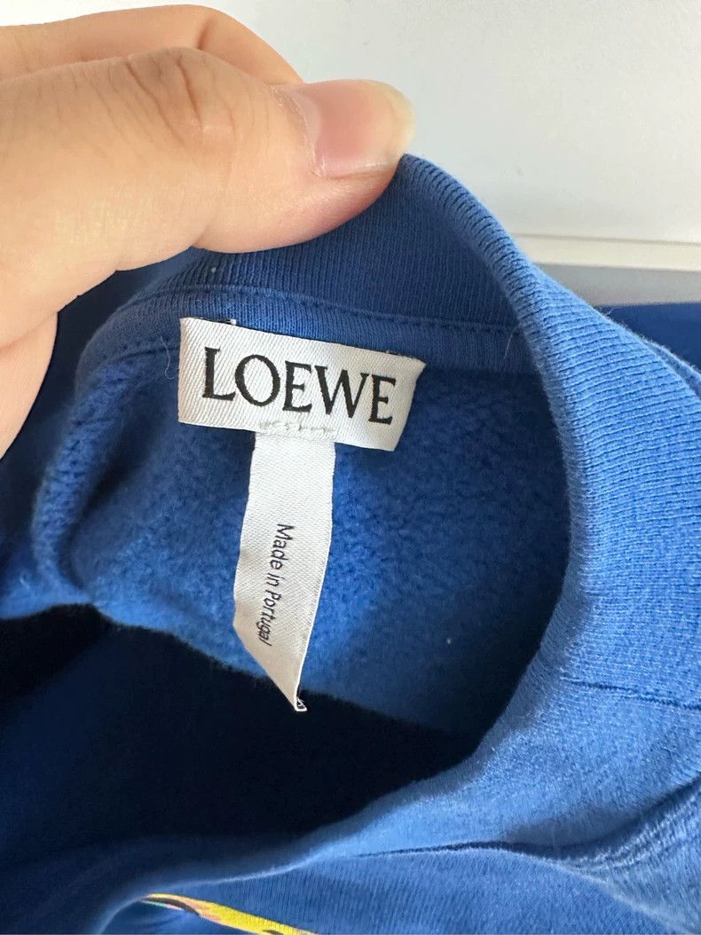 Loewe LOEWE Blue hoodie Size XL / US 12-14 / IT 48-50 - 3 Thumbnail