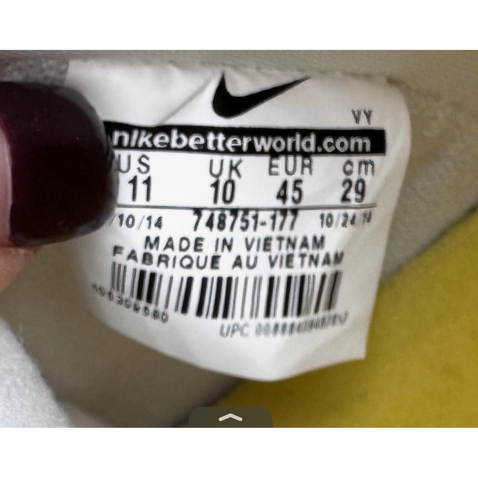Nike VNDS OG Nike Dunk High SB QS "De La Soul" Sneakers Size 11 Size US 11 / EU 44 - 4 Thumbnail