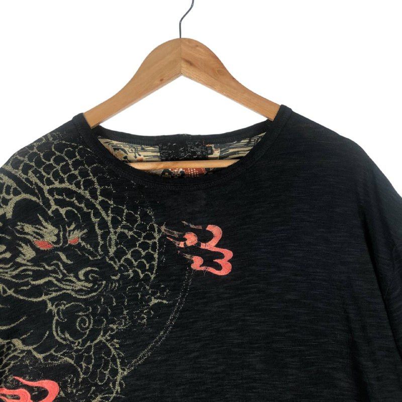 Japanese Brand × Vintage Vintage Japanese Brand Sukajan Dragon T-shirt Size US L / EU 52-54 / 3 - 2 Thumbnail