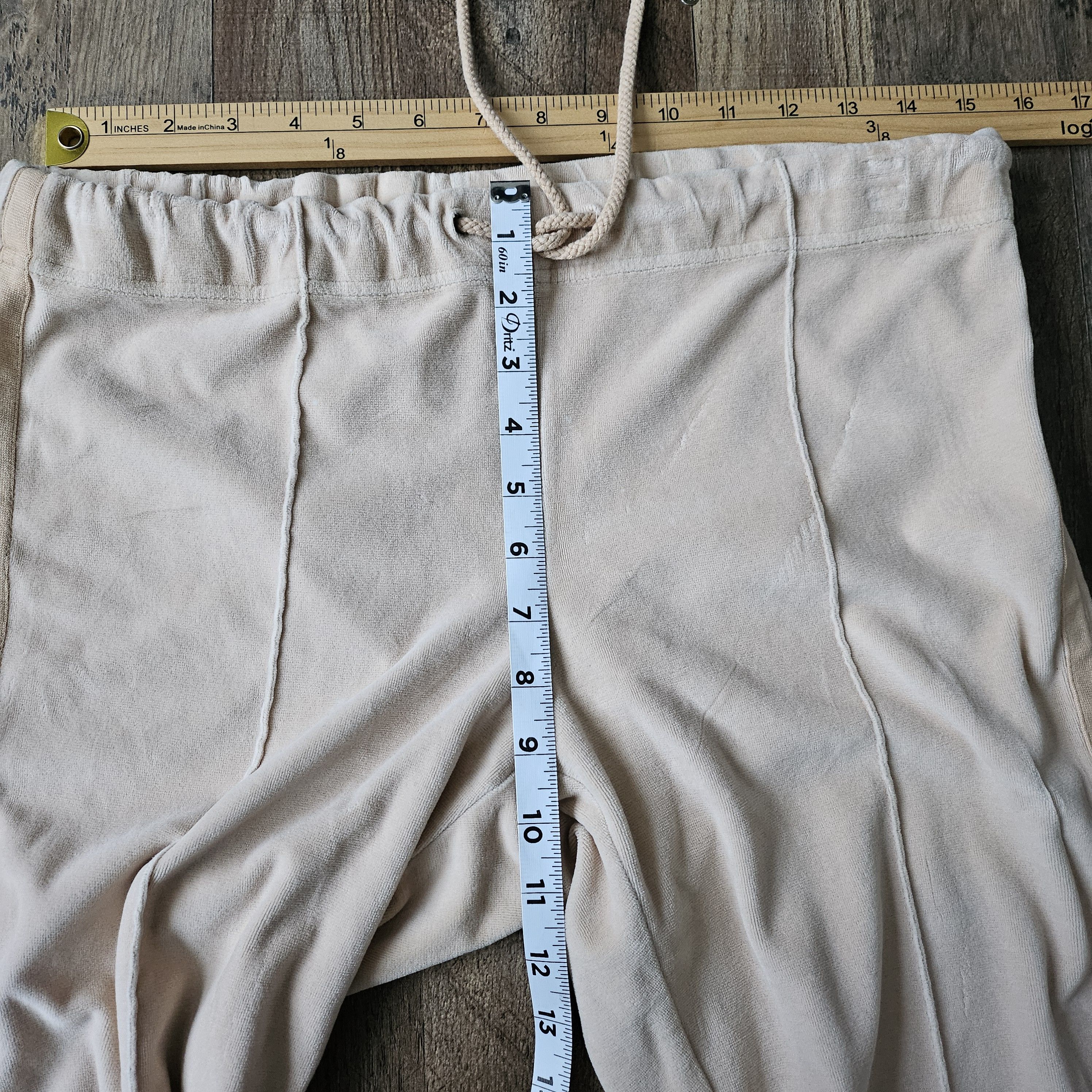 Gap × Vintage Vintage GAP velvet tan sweatpants Size 27" / US 4 / IT 40 - 7 Thumbnail