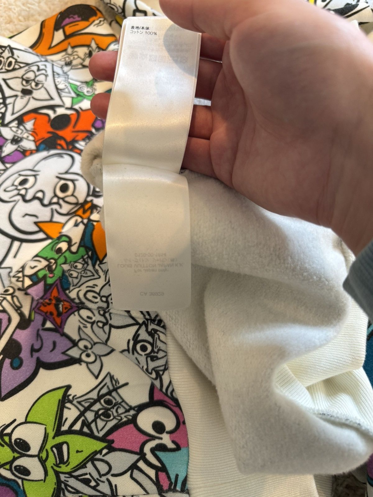 Louis Vuitton Louis Vuitton Comics Hoodie Size US M / EU 48-50 / 2 - 17 Thumbnail