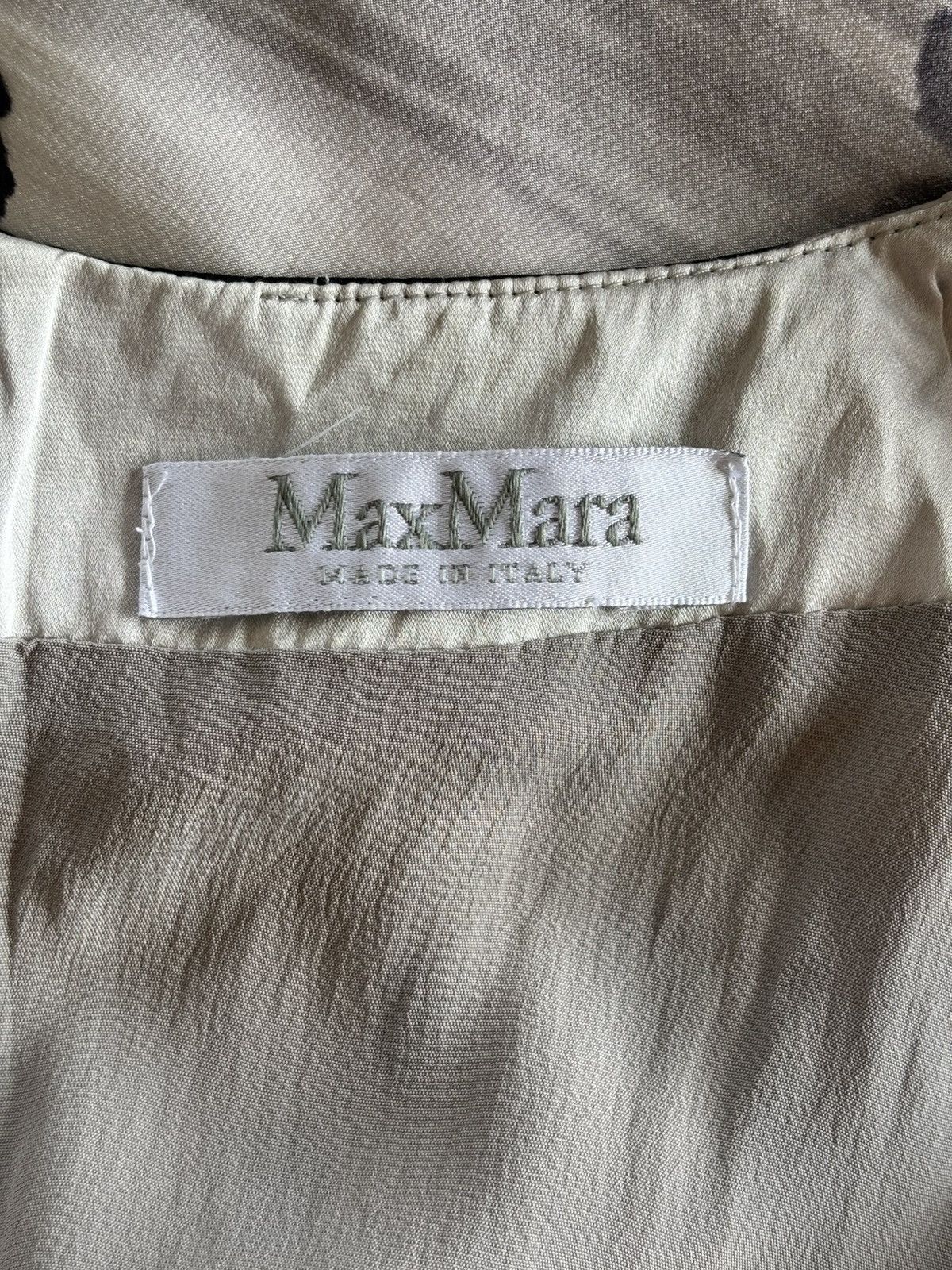 Max Mara Max Mara Silk Dress Abstract Print Sleeveless Italy Size S Size S / US 4 / IT 40 - 5 Thumbnail