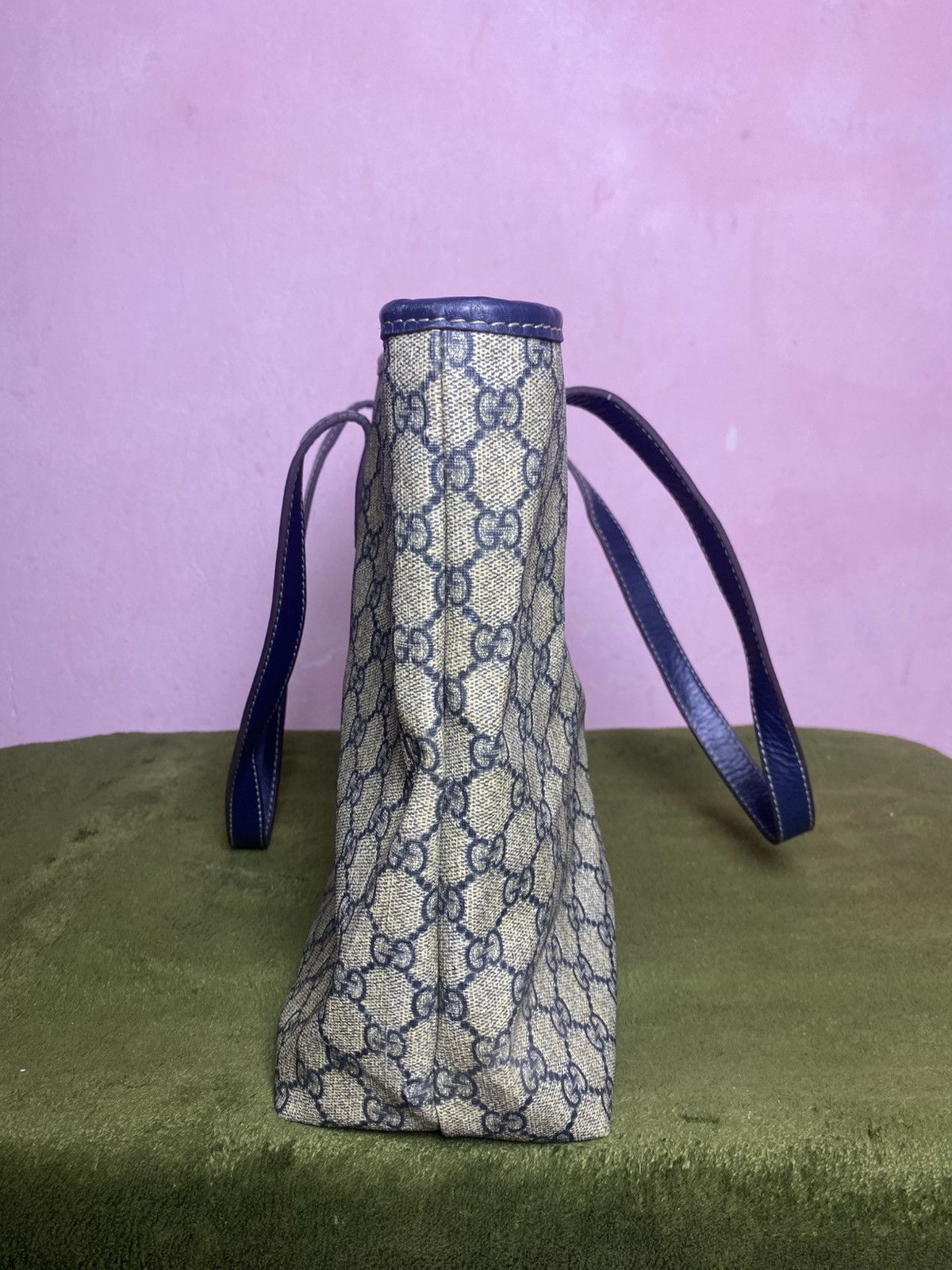 Gucci GUCCI GG Canvas with Leather Large tote bag Size ONE SIZE - 10 Thumbnail