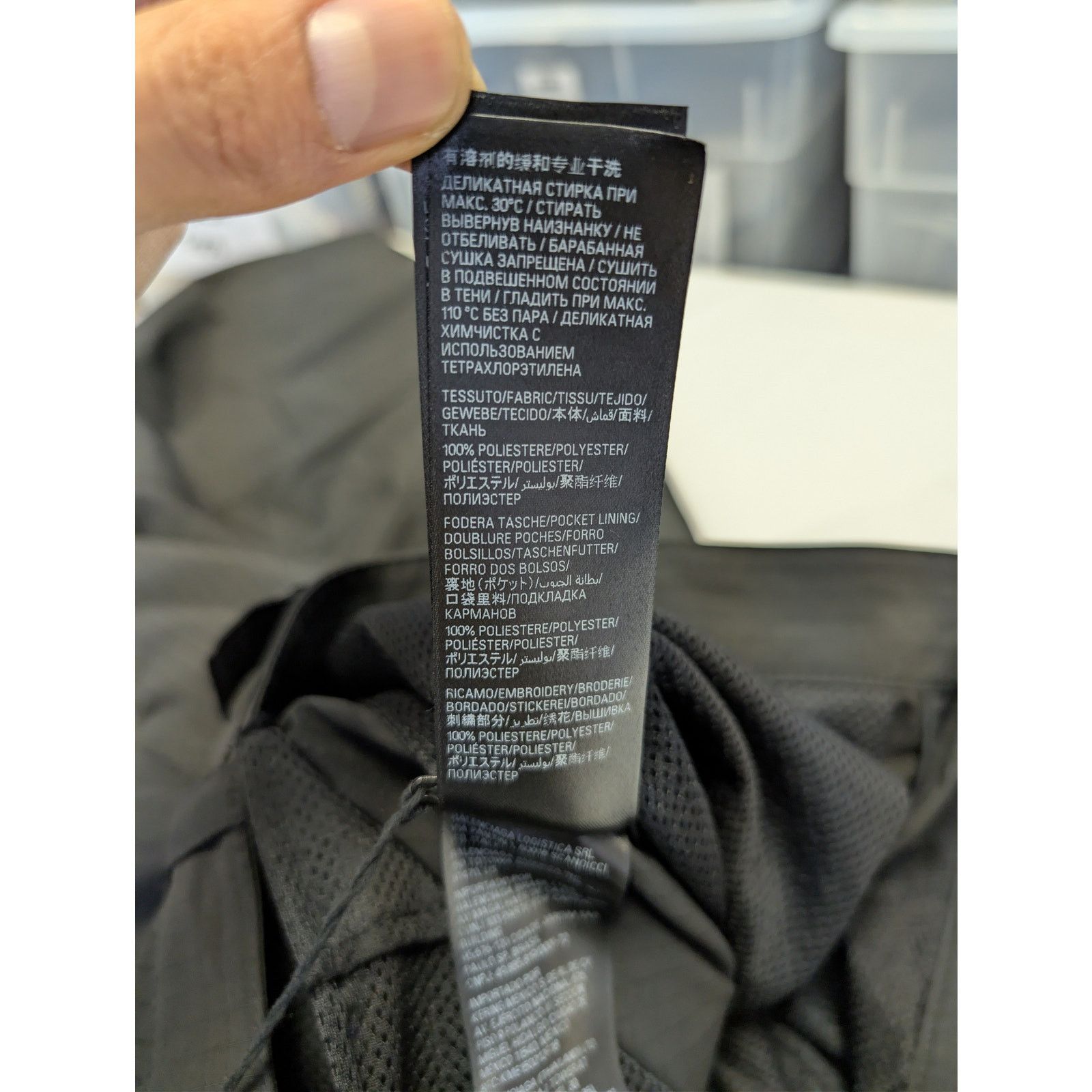 Balenciaga o1rshd1 Unity Sports Icon Light Cargo Pants in Black Size US 32 / EU 48 - 21 Thumbnail