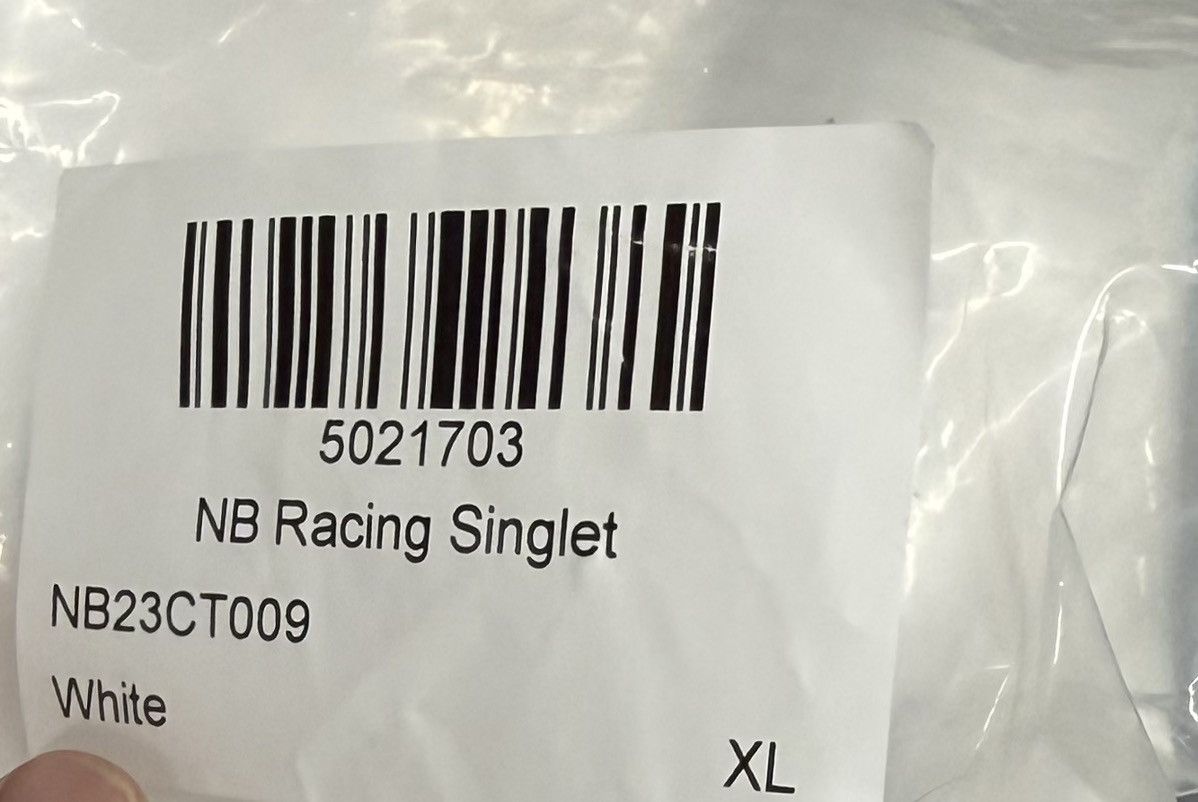 Aime Leon Dore × New Balance Aime Leon Dore ALD New Balance Racing Singlet White Tank XL Size US XL / EU 56 / 4 - 6 Thumbnail