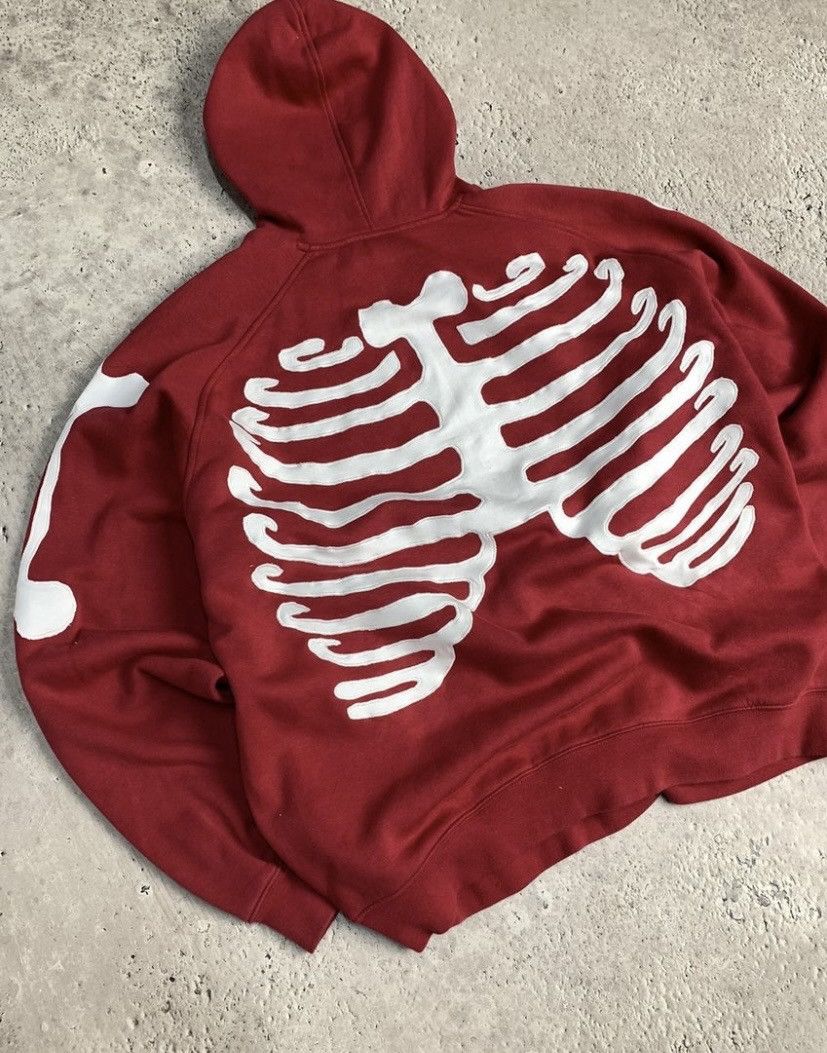 Nike Nike Skeleton Vintage Hoodie 90s Size US XL / EU 56 / 4 - 6 Thumbnail