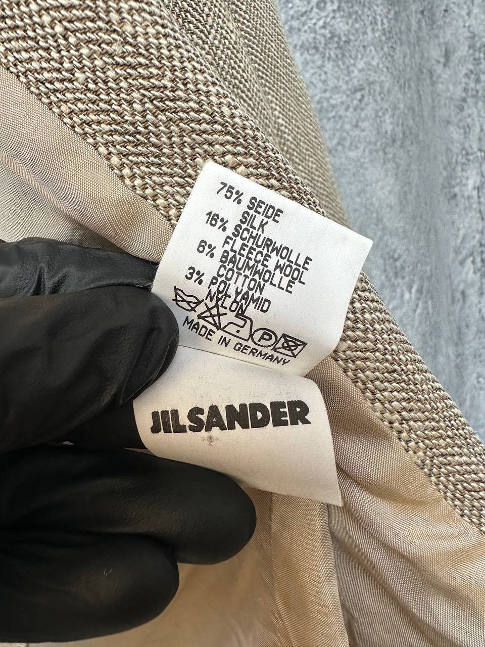 Jil Sander Jil Sander Tailored Blazer Silk Wool Blend Made in Germany Size XS / US 0-2 / IT 36-38 - 16 Thumbnail