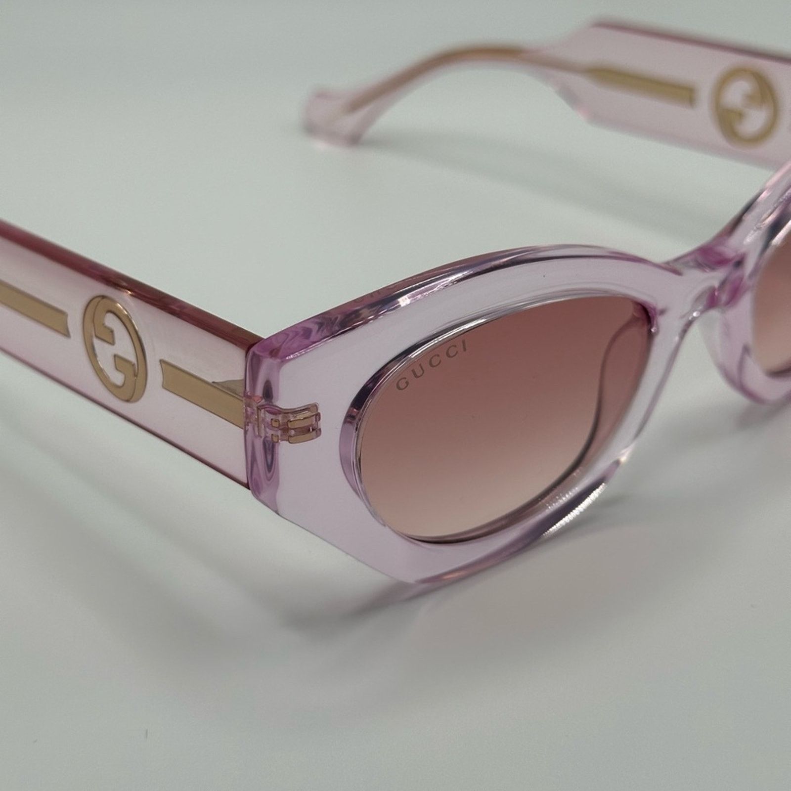 Gucci NEW Gucci Sunglasses GG1553S 003 Pink Red Women Authentic Size ONE SIZE - 3 Thumbnail