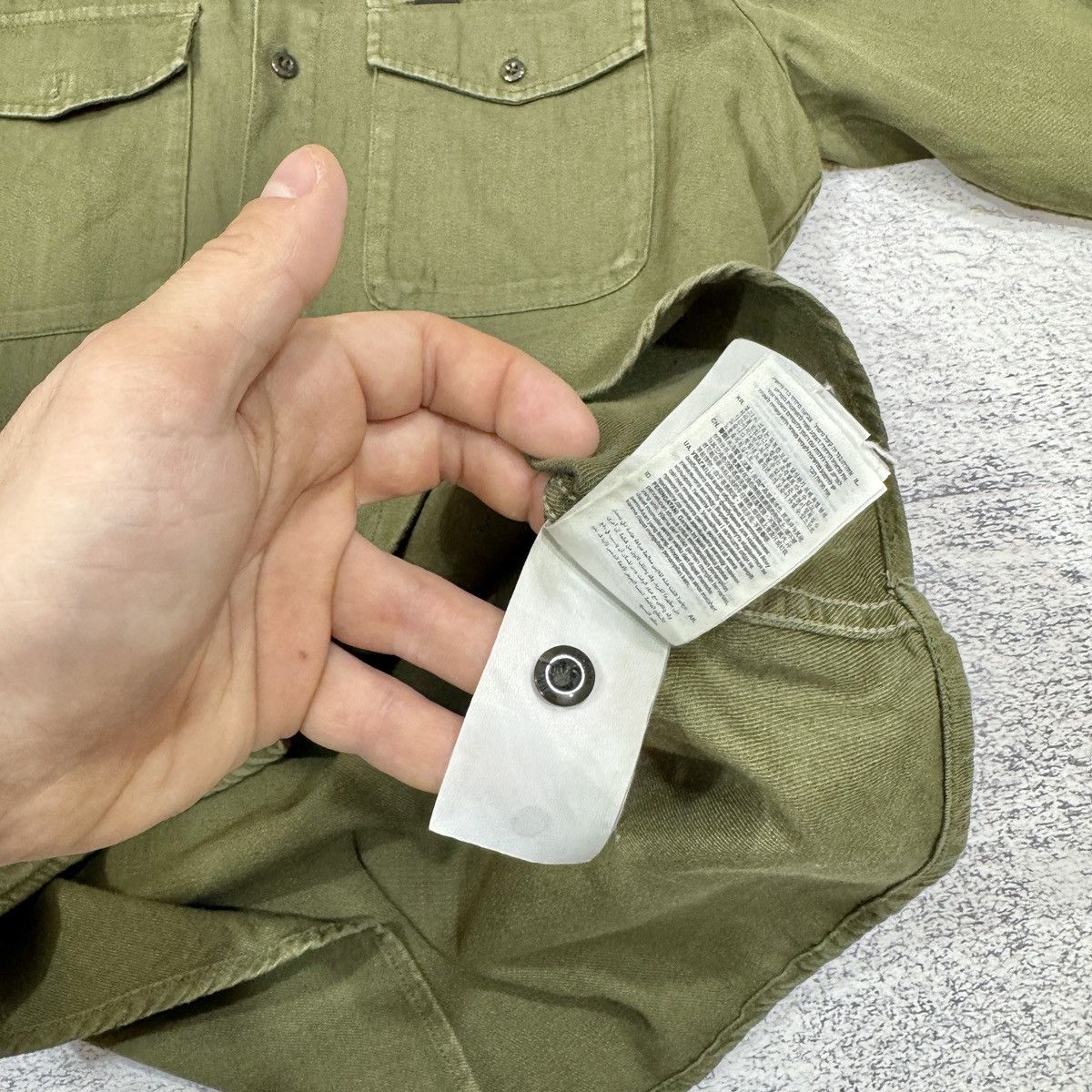 Designer × G-Star G-Star RAW Olive Marine Slim Shirt M size Size US M / EU 48-50 / 2 - 14 Thumbnail