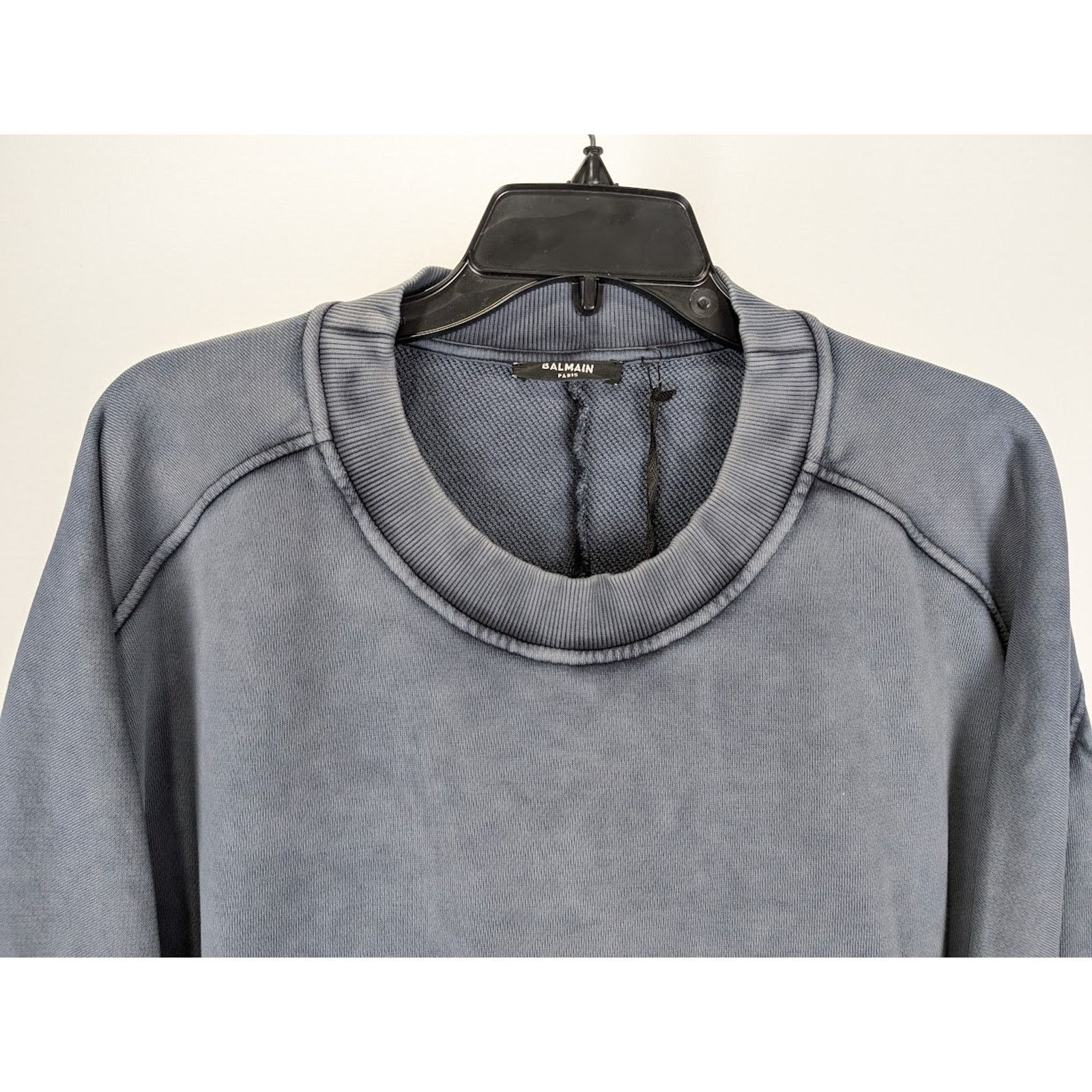 Balmain o1rshd1 Sweater in Marine Size US XS / EU 42 / 0 - 4 Thumbnail