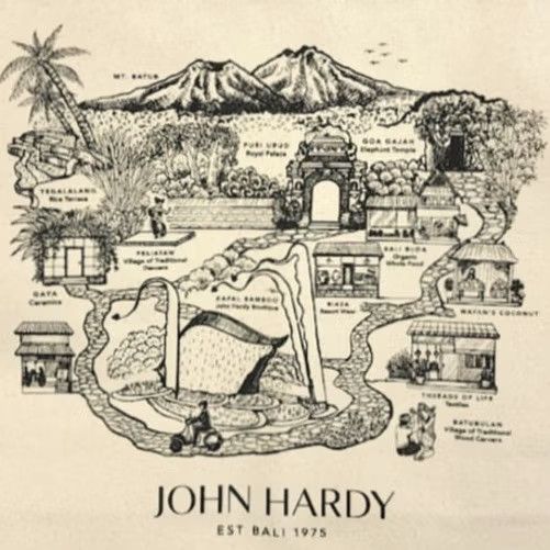 John Hardy VINTAGE John Hardy Canvas Tote Bag? Size ONE SIZE - 2 Thumbnail