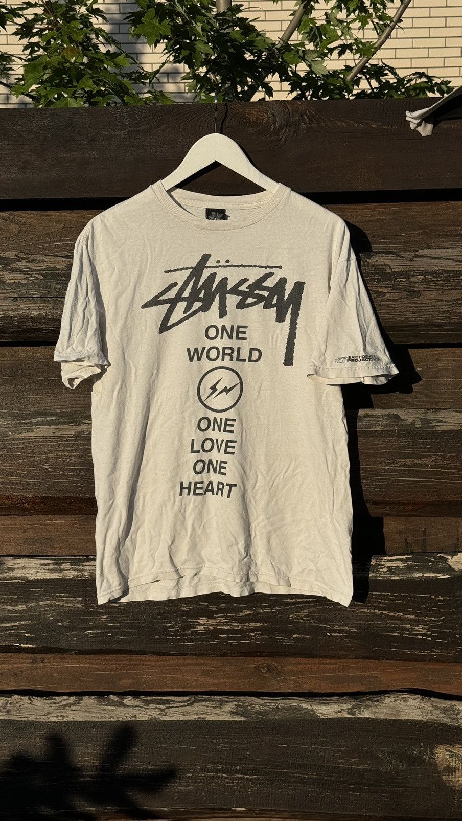 Fragment Design × Stussy × Vintage 2011 Stussy X Fragment Design rare tee Size US M / EU 48-50 / 2 - 1 Thumbnail