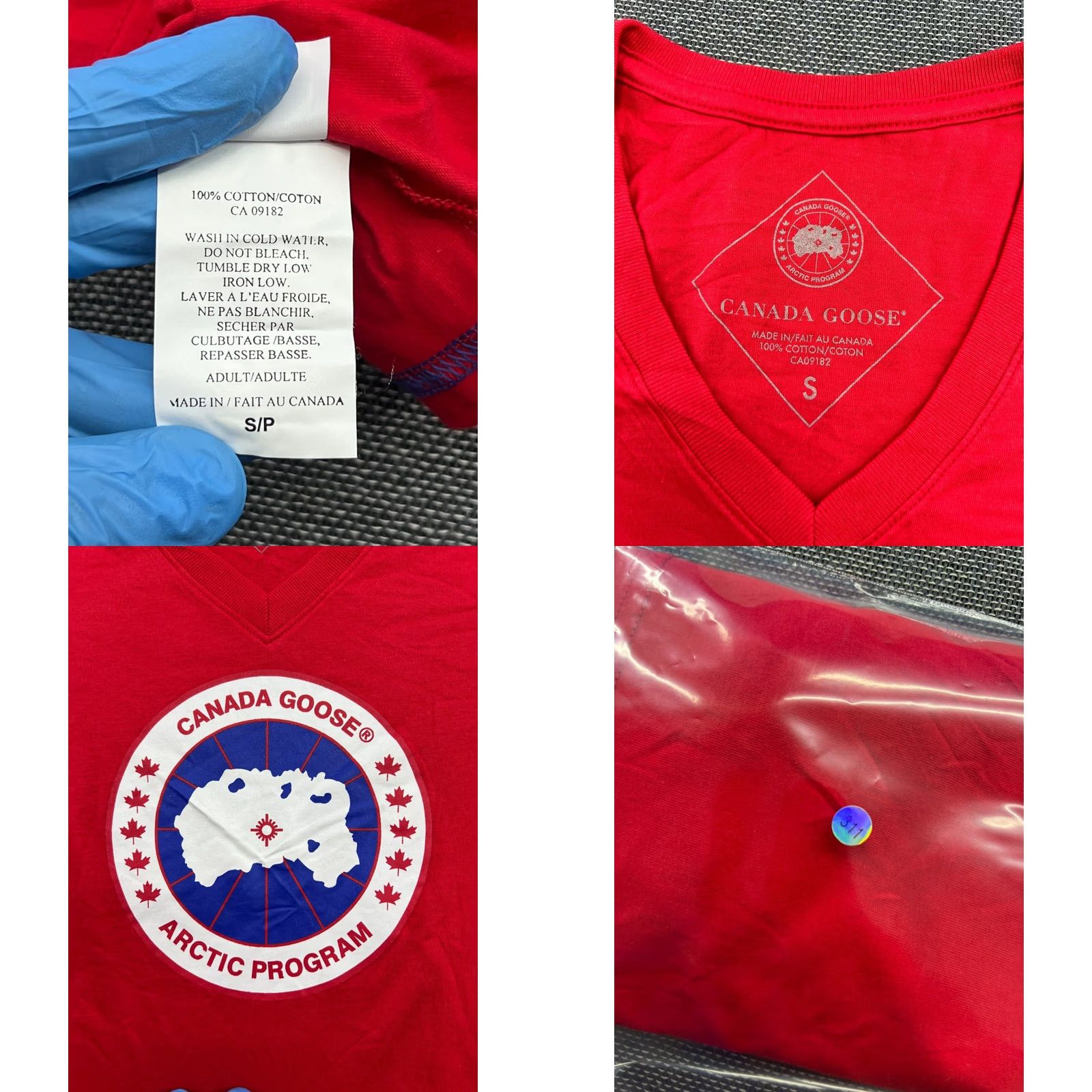 Canada Goose Canada Goose Arctic Expedition Womens Shirt Small Red Size S / US 4 / IT 40 - 9 Thumbnail