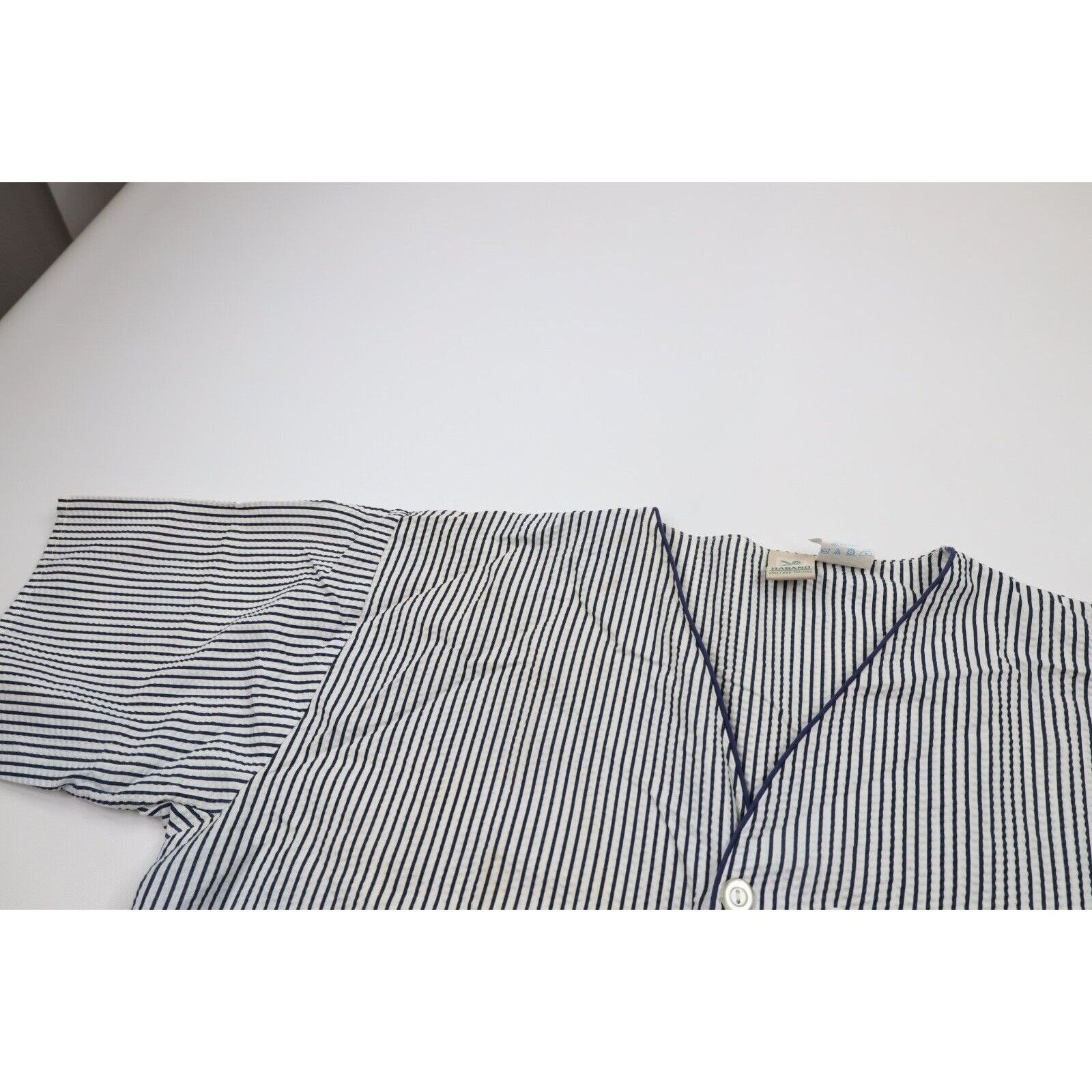 Vintage Vintage 90s Streetwear Pinstriped Seersucker Pajamas Size US XXL / EU 58 / 5 - 3 Thumbnail