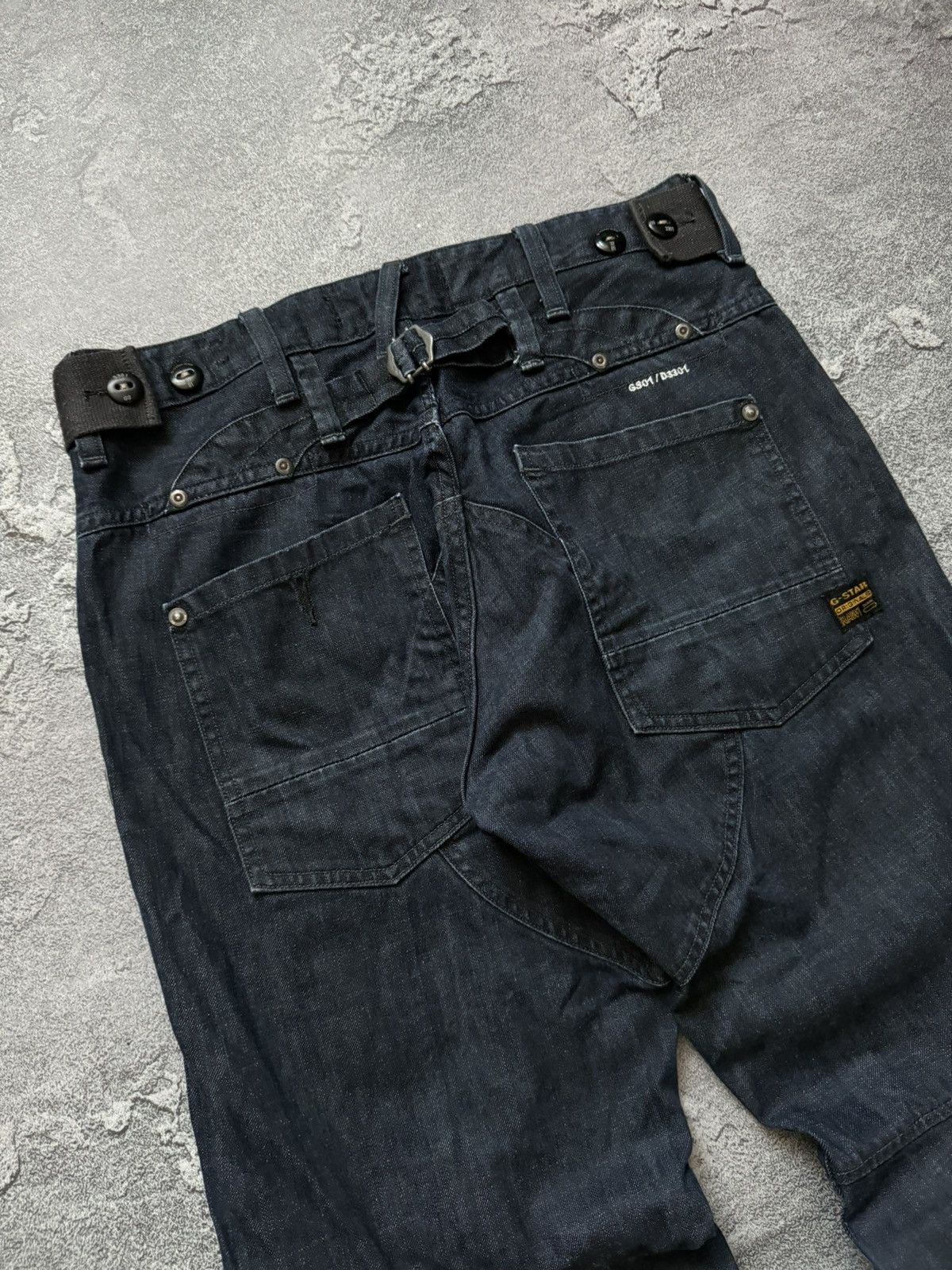 G-Star × Vintage G star raw 33/32 storm Elwood denim pant trouser Jean chino Size US 33 - 14 Thumbnail
