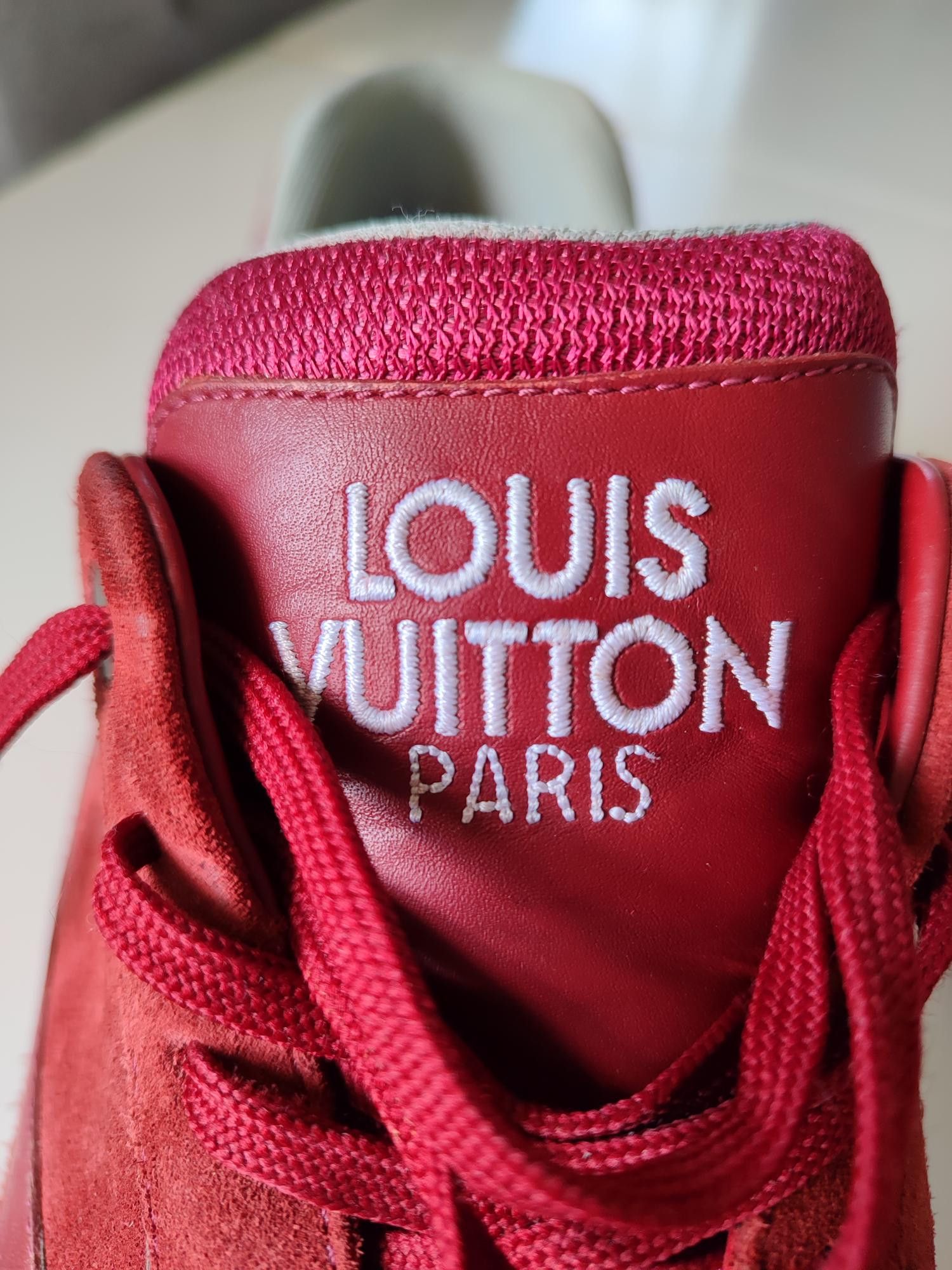 Louis Vuitton BASKETS LOUIS VUTTON RUN AWAY RED Size US 11.5 / EU 44-45 - 12 Thumbnail
