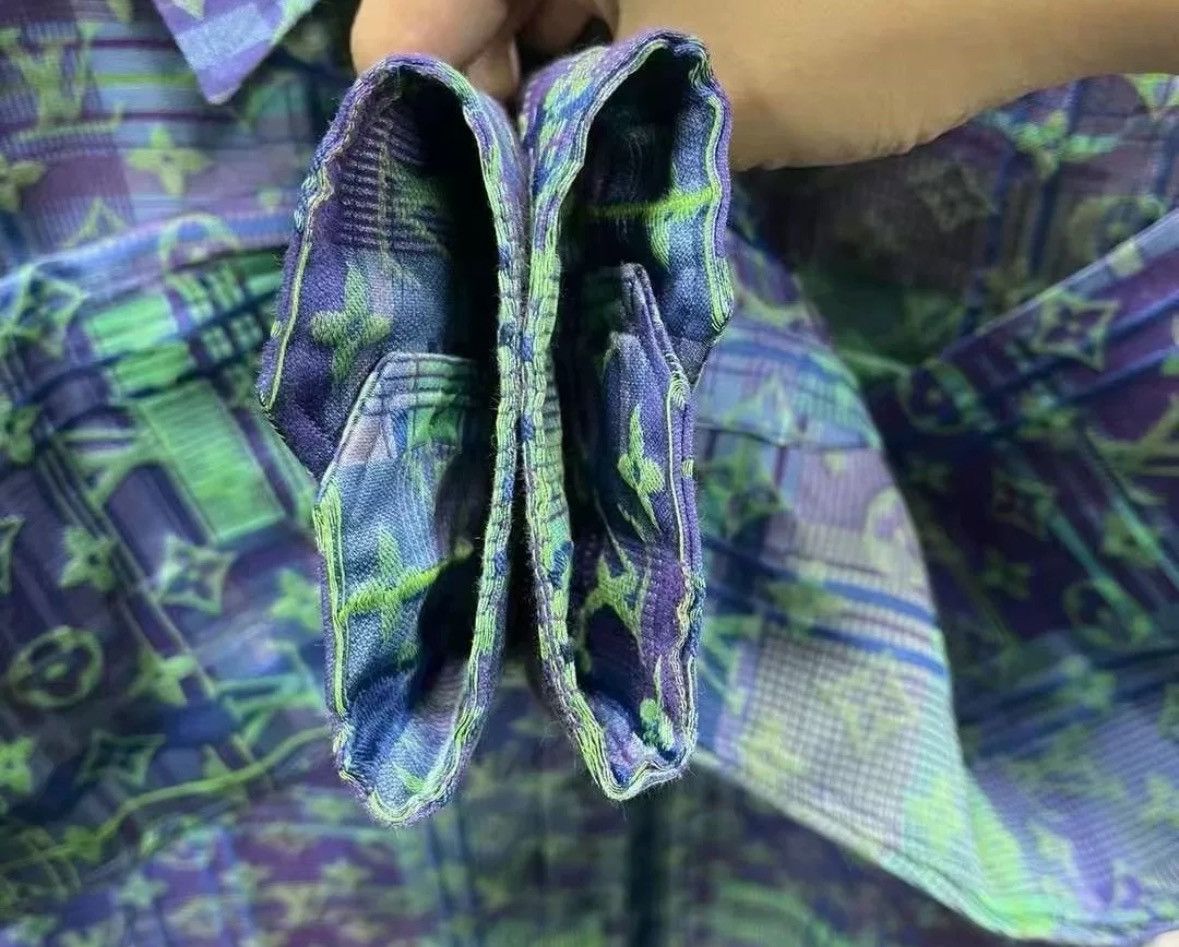 Louis Vuitton Louis Vuitton Lv Neon Flower Full Print Shirt2412-Nextarrow Size US S / EU 44-46 / 1 - 4 Thumbnail