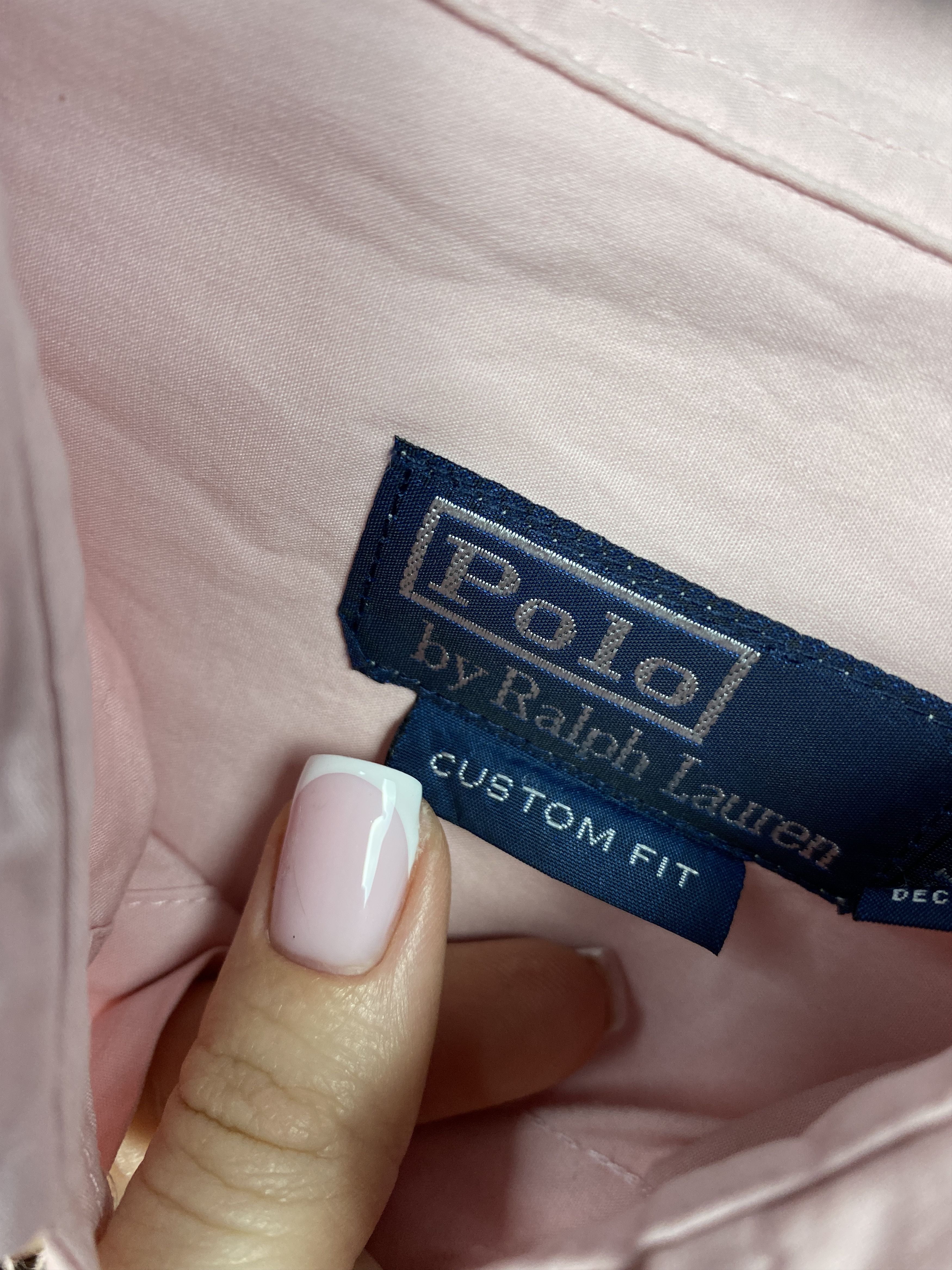Polo Ralph Lauren Polo Ralph Lauren Vintage Mens Big Logo Shirt Size US L / EU 52-54 / 3 - 6 Thumbnail