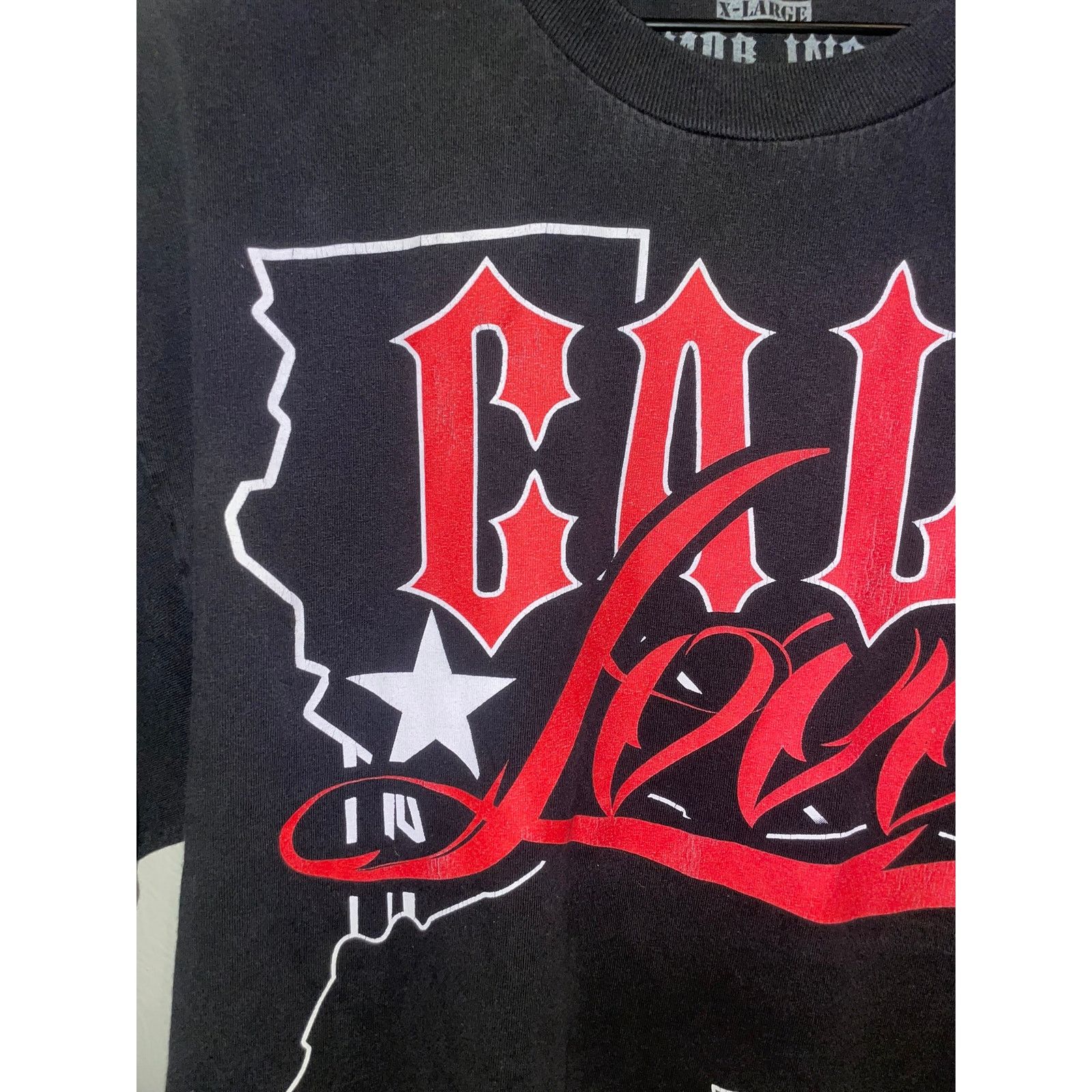 Other Cali Love Shirt Mob Inc California Black Graphic Tee X-Large Size US XL / EU 56 / 4 - 3 Thumbnail