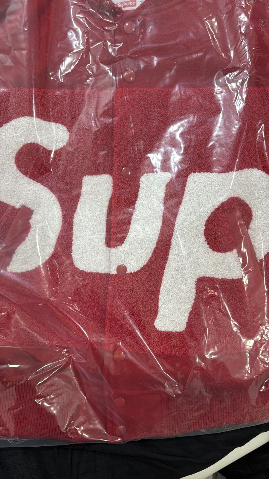 Supreme Big Logo Chenille Varsity Jacket Size US S / EU 44-46 / 1 - 1 Thumbnail