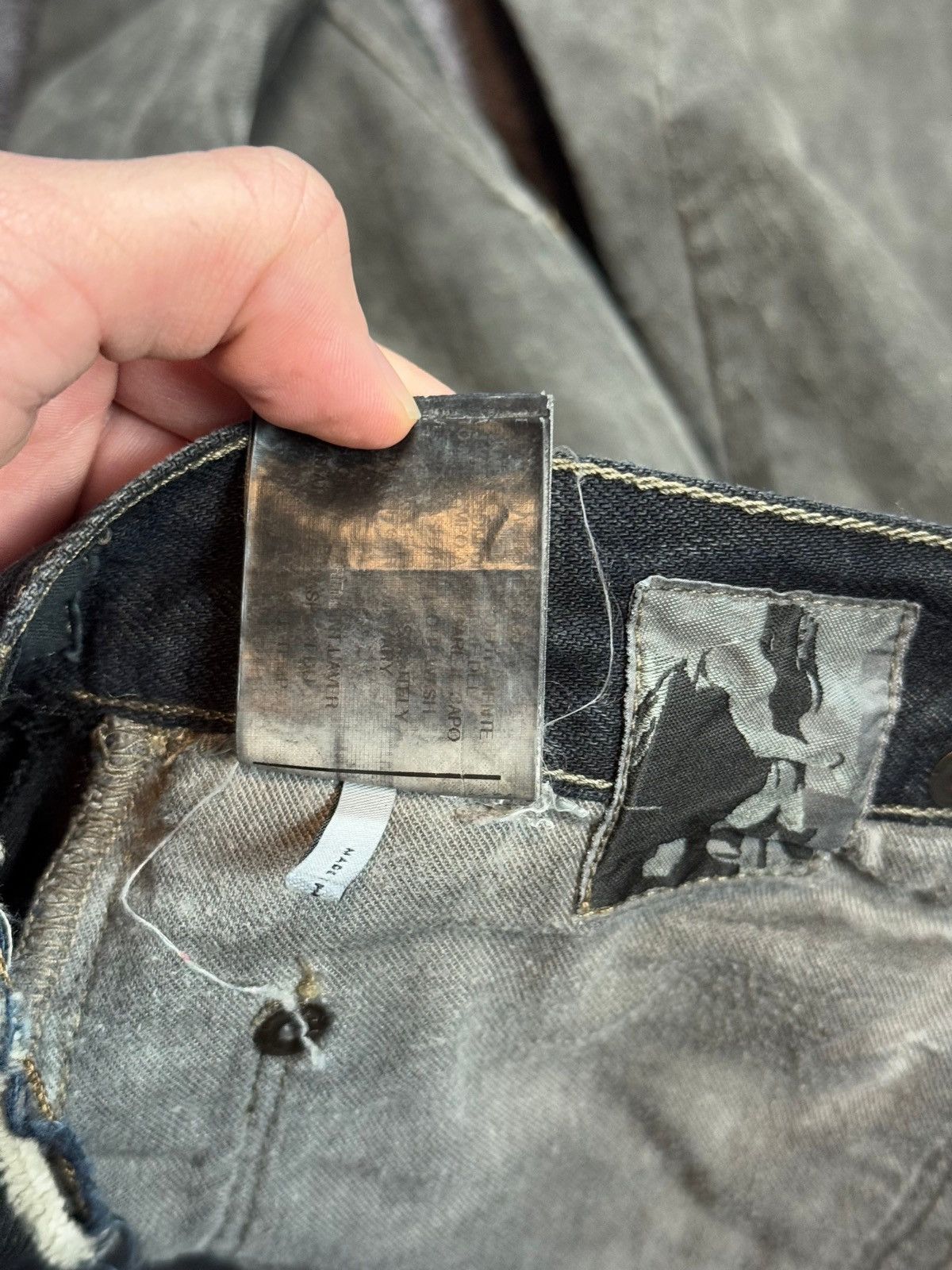 Rick Owens FW09 Rick Owens Hogwash Detroit Cut Denim Size US 30 / EU 46 - 6 Thumbnail