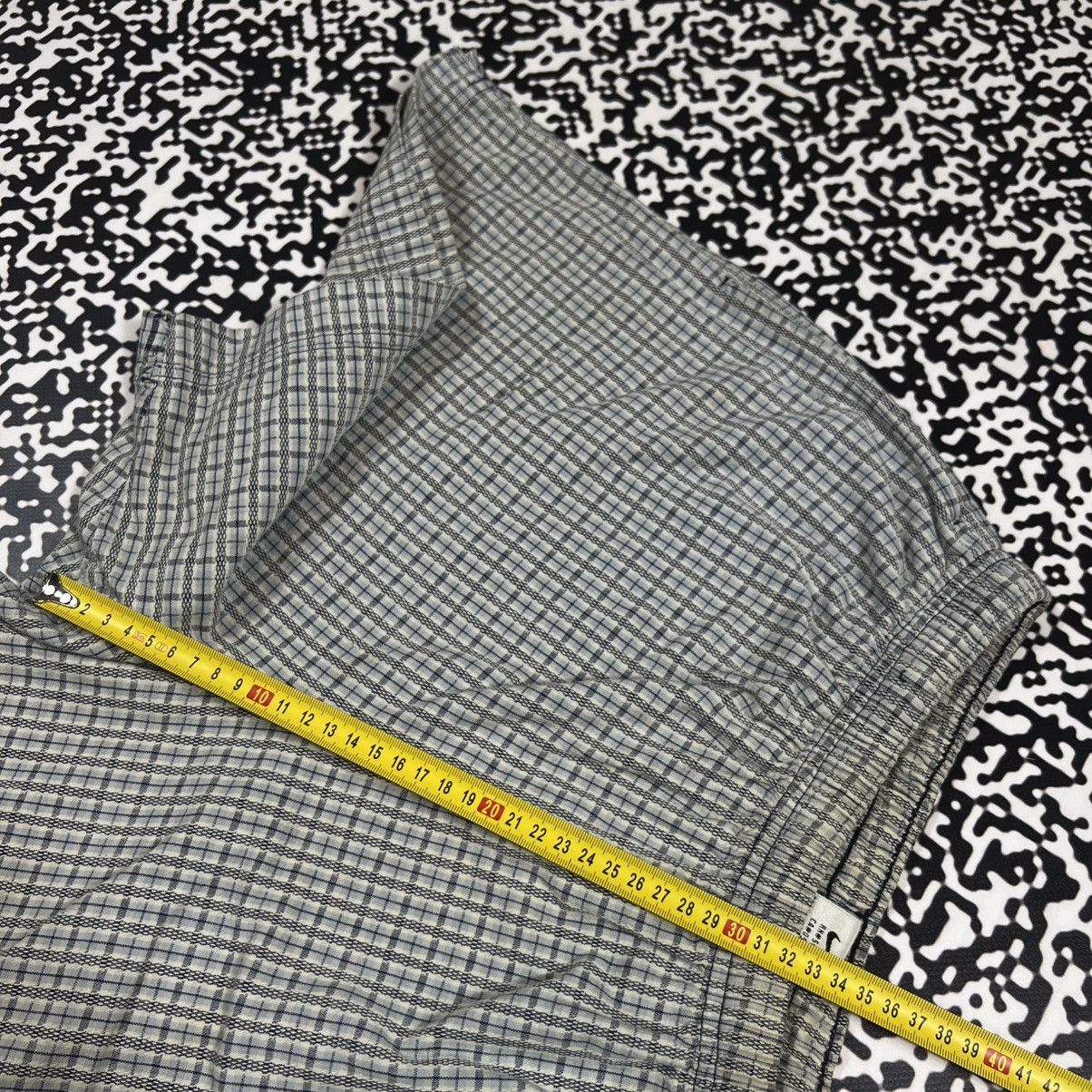 Nike Vintage 90s Nike Challenger Court Retro Checked Shorts Rare Size US 32 / EU 48 - 16 Thumbnail
