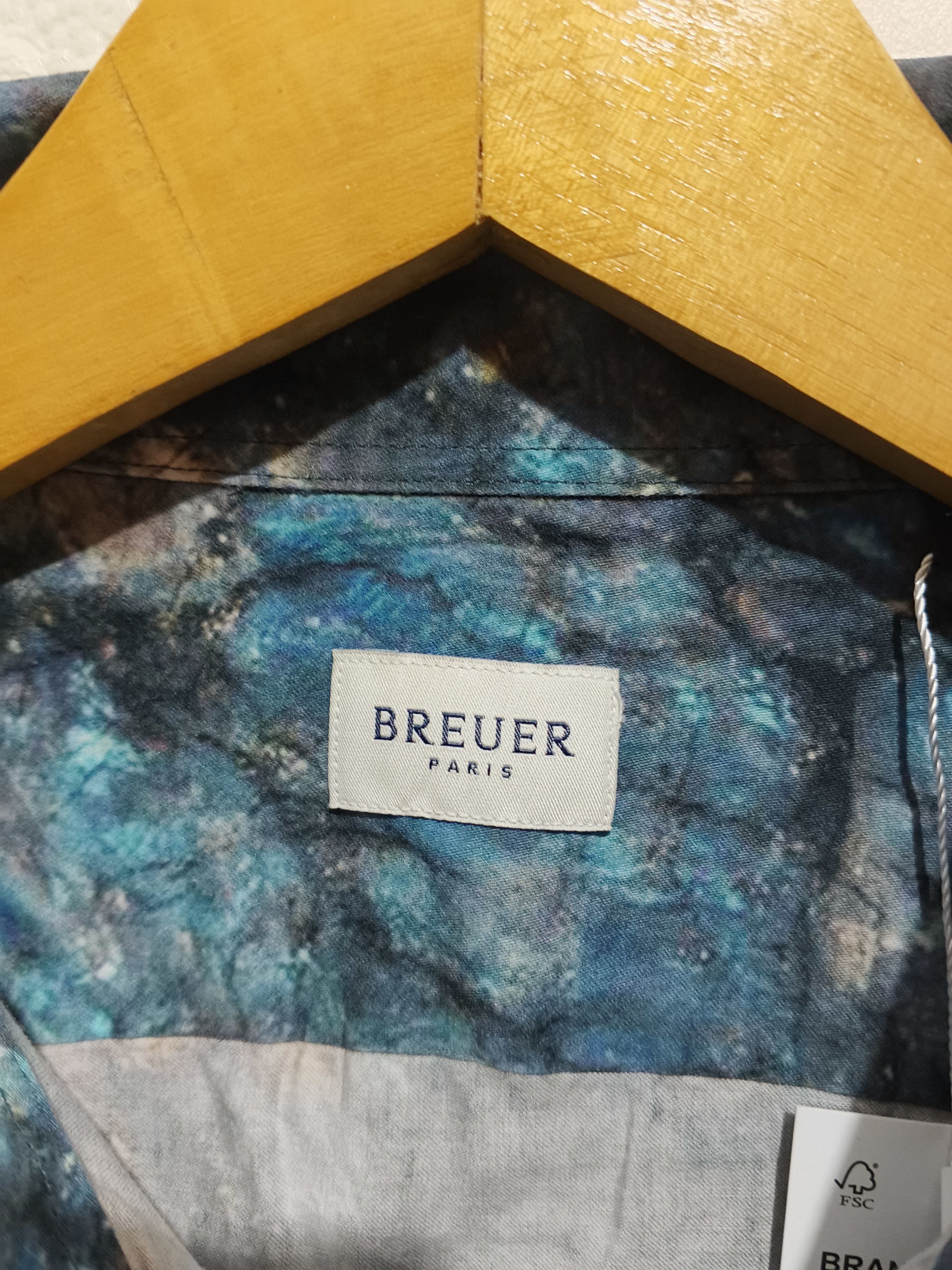 Breuer BREUER PARIS ALL OVER PRINT BUTTON SHIRT Size US S / EU 44-46 / 1 - 4 Thumbnail